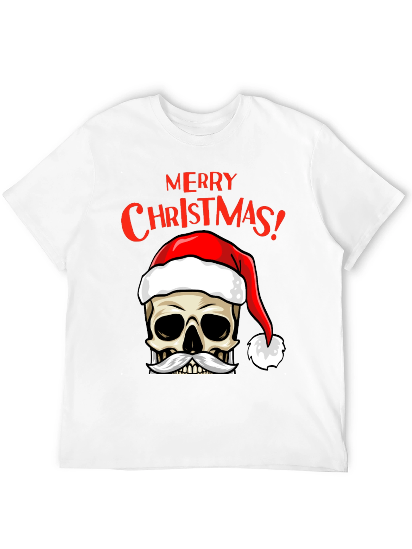 Merry Christmas Skull T-Shirt