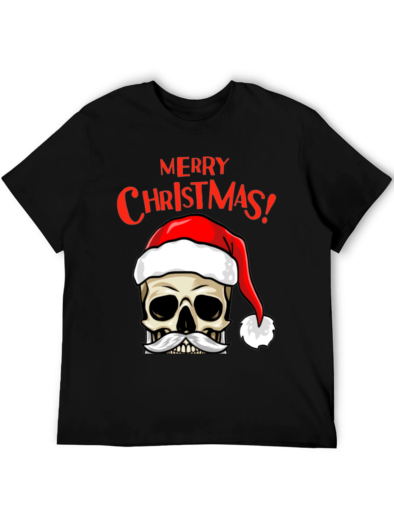 Merry Christmas Skull T-Shirt
