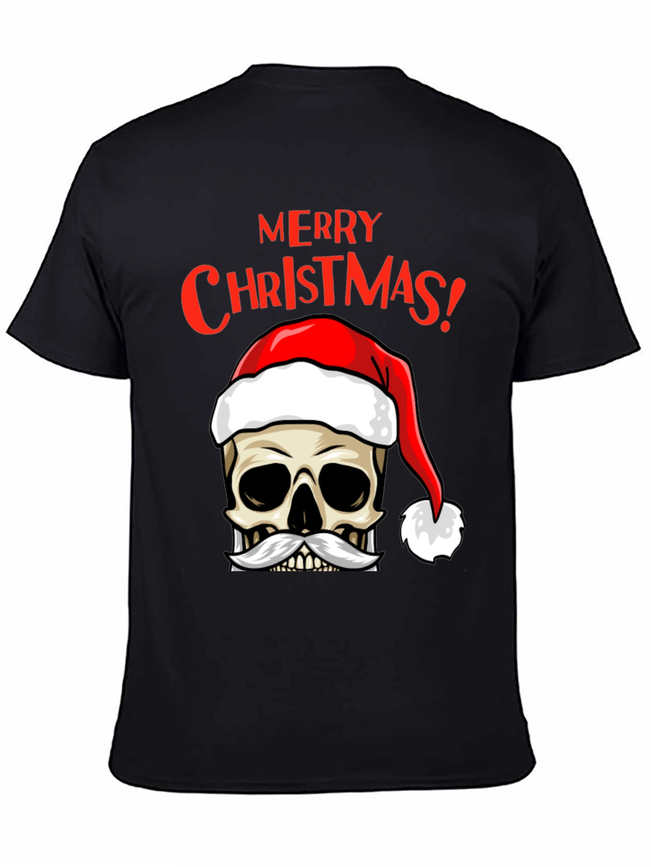 Merry Christmas Skull T-Shirt