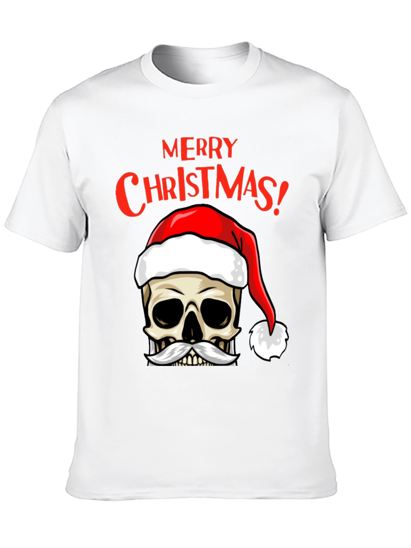 Merry Christmas Skull T-Shirt