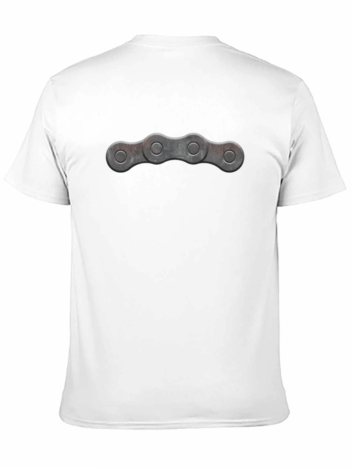Chain Link Graphic Tee - Black