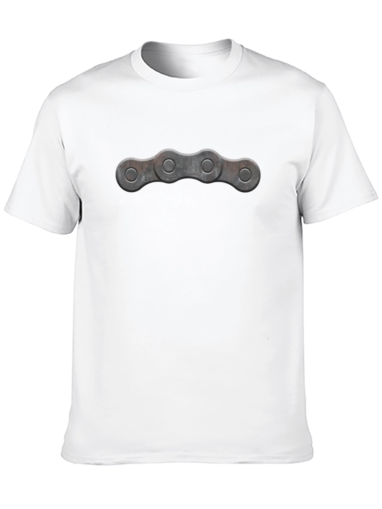 Chain Link Graphic Tee - Black