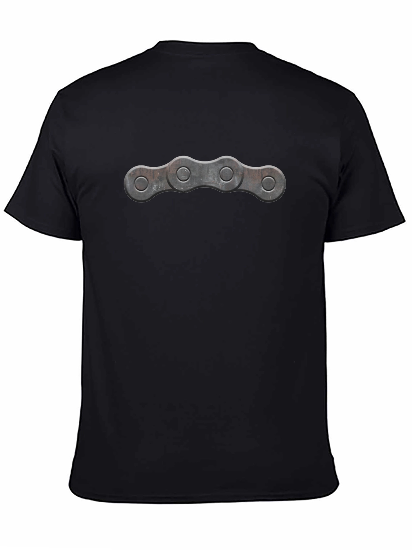 Chain Link Graphic Tee - Black