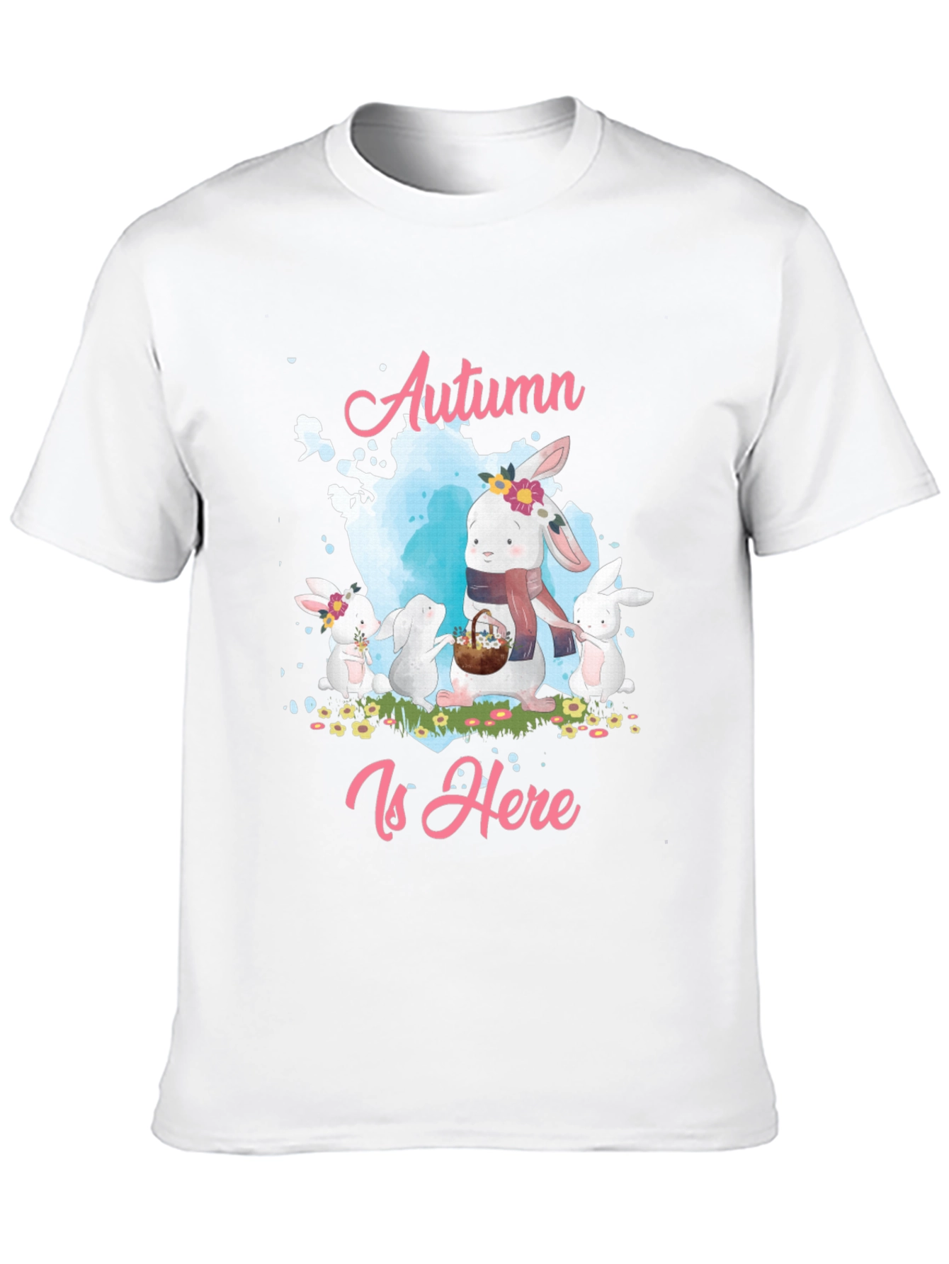 Autumn Is Here Rabbit T-Shirt