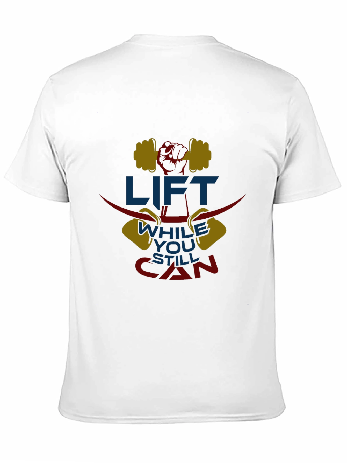 Lift While You Still Can Black Graphic Tee