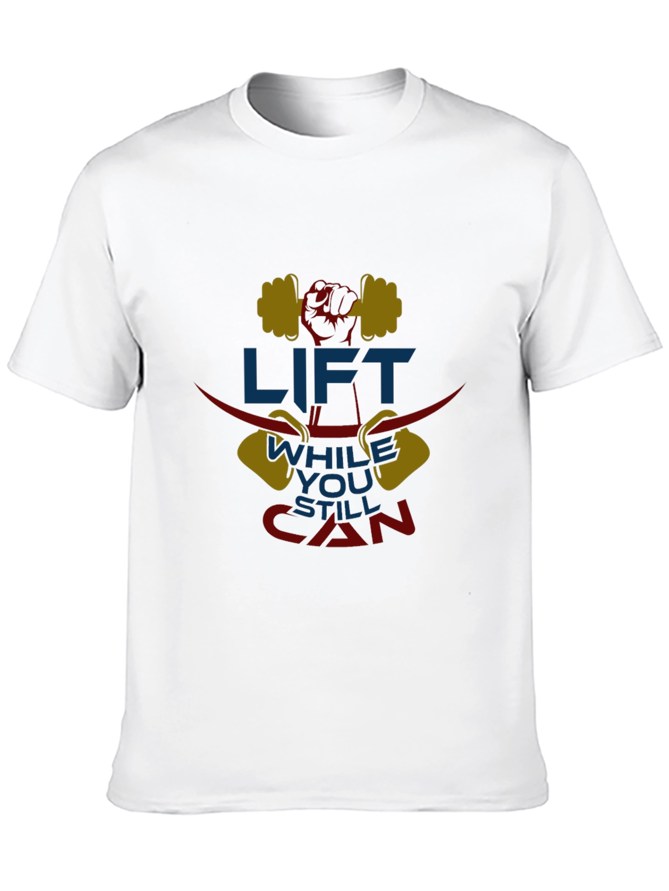 Lift While You Still Can Black Graphic Tee