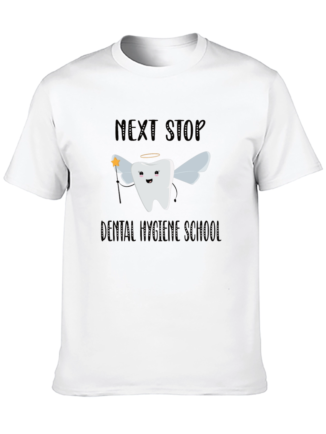 Dental Hygiene School T-Shirt Funny Tooth Fairy Graphic Tee