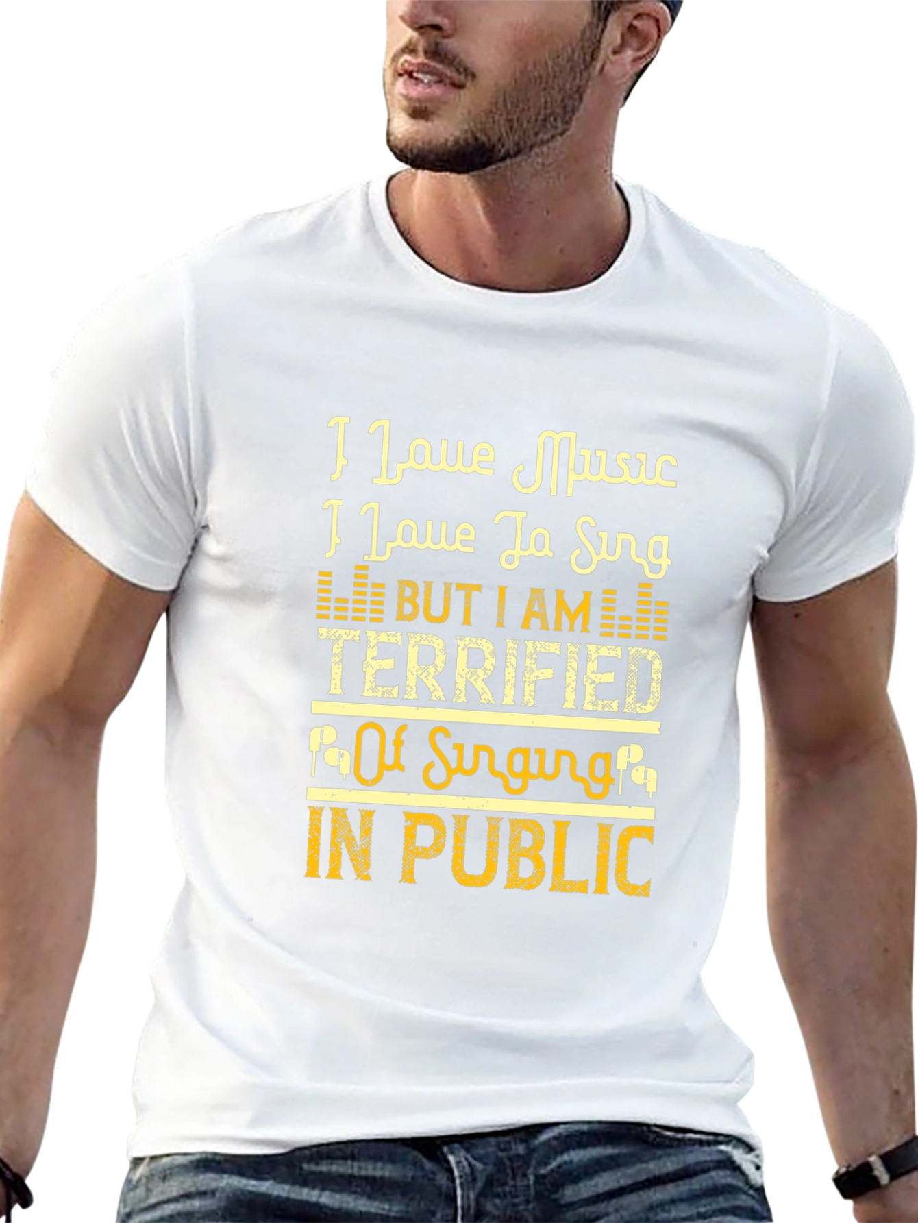 Music Lovers Terrified to Sing T-Shirt