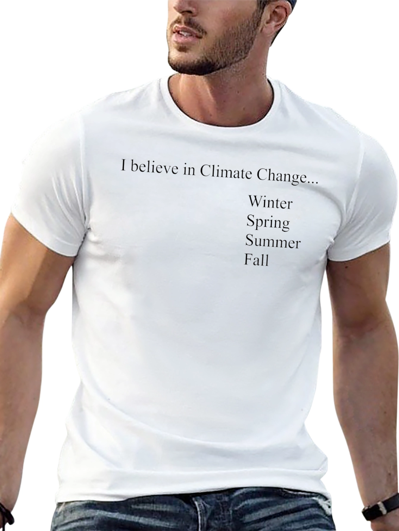 Climate Change Beliefs Seasons T-Shirt