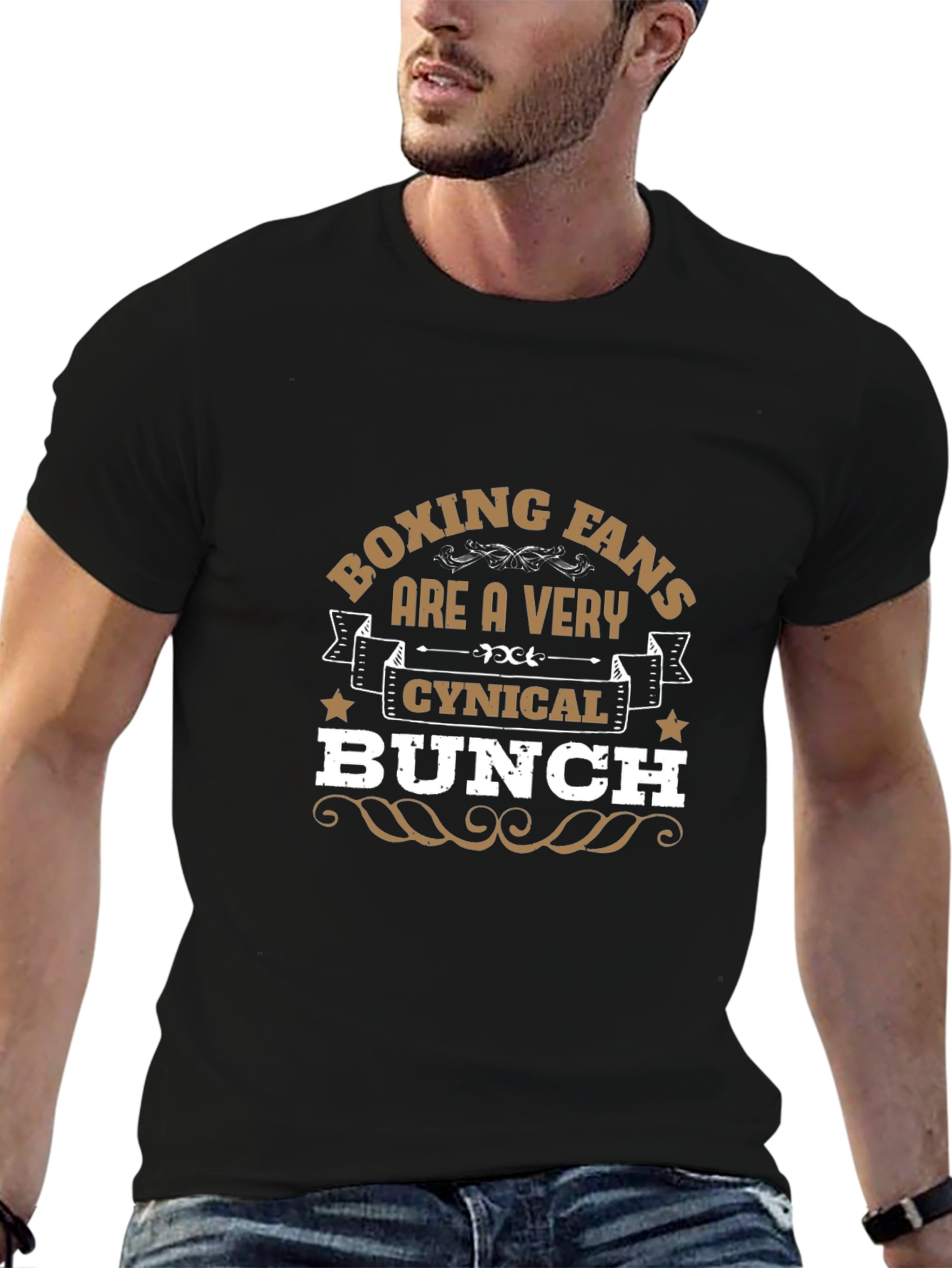Boxing Fans Cynical Bunch Graphic Tee