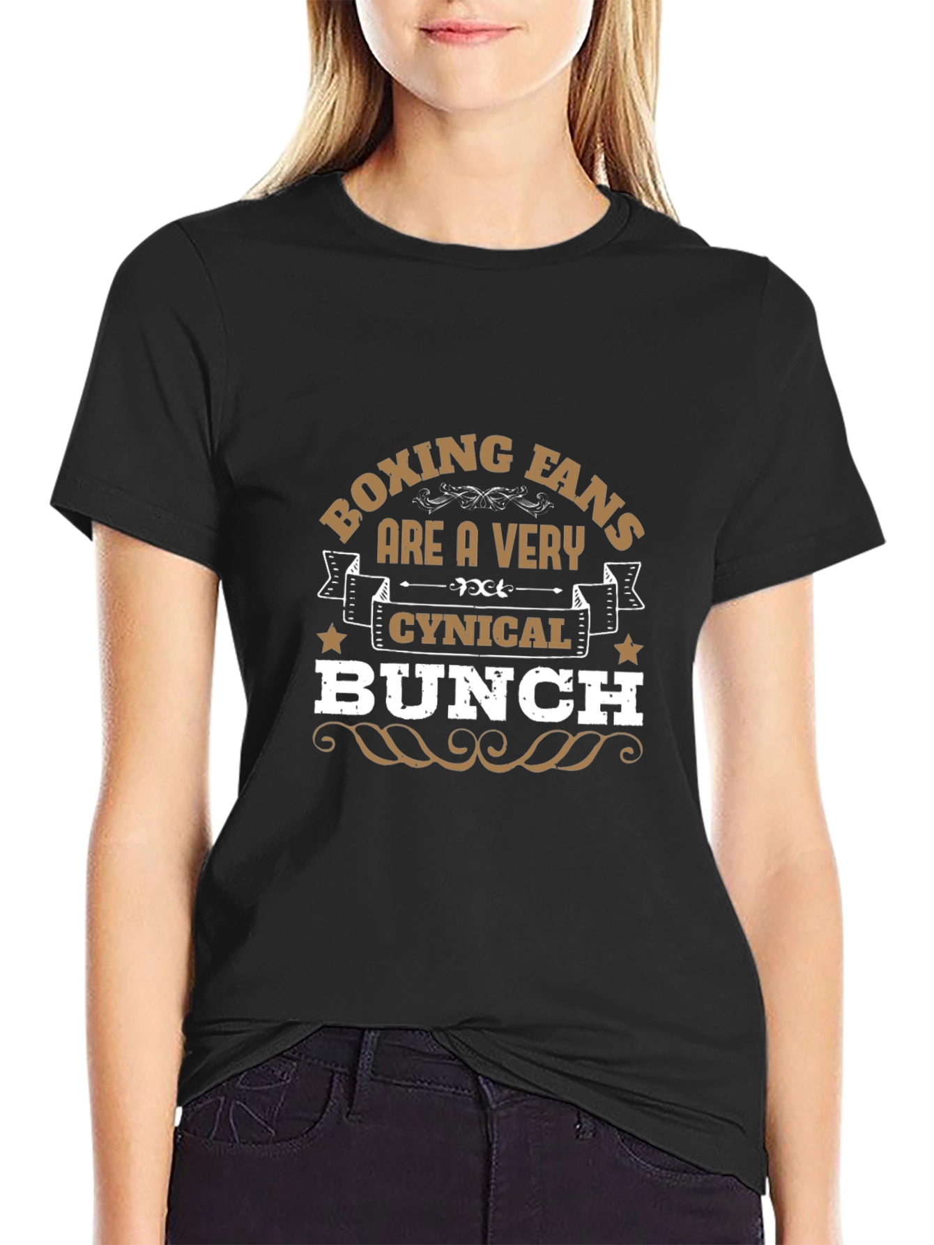 Boxing Fans Cynical Bunch Graphic Tee
