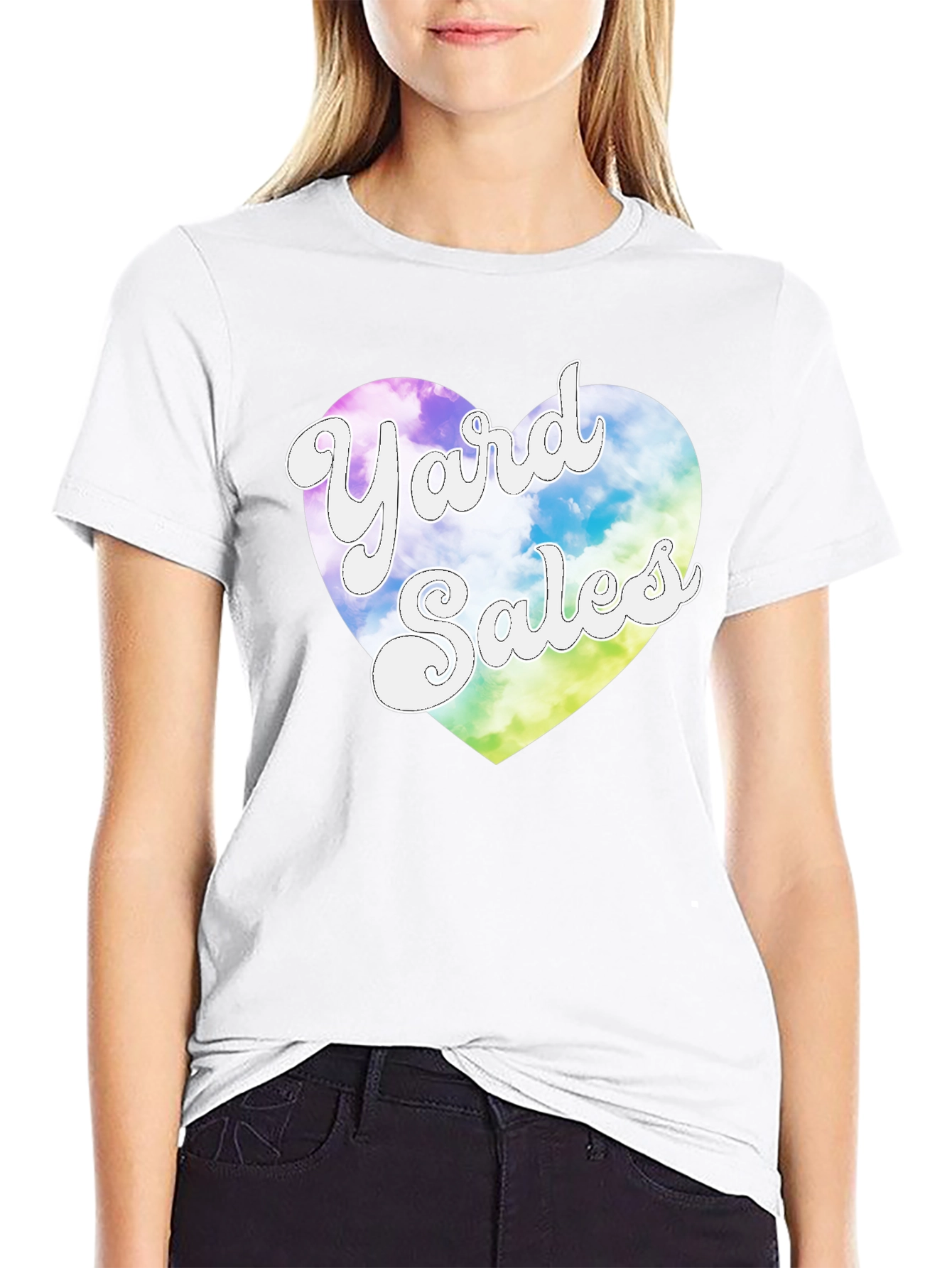 Yard Sales Heart Graphic Tee - Unisex