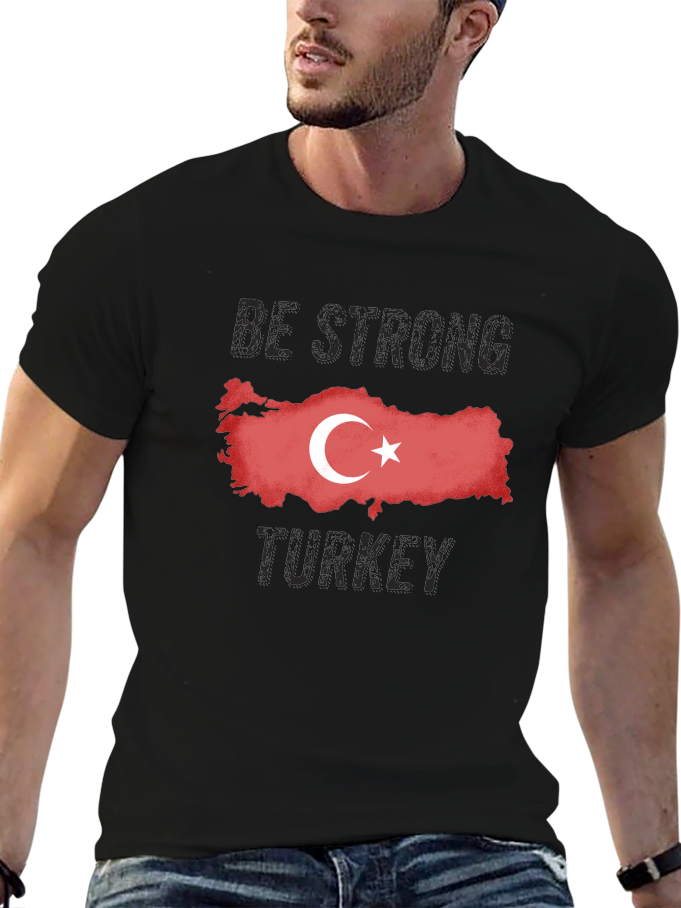 Be Strong Turkey Flag T-Shirt