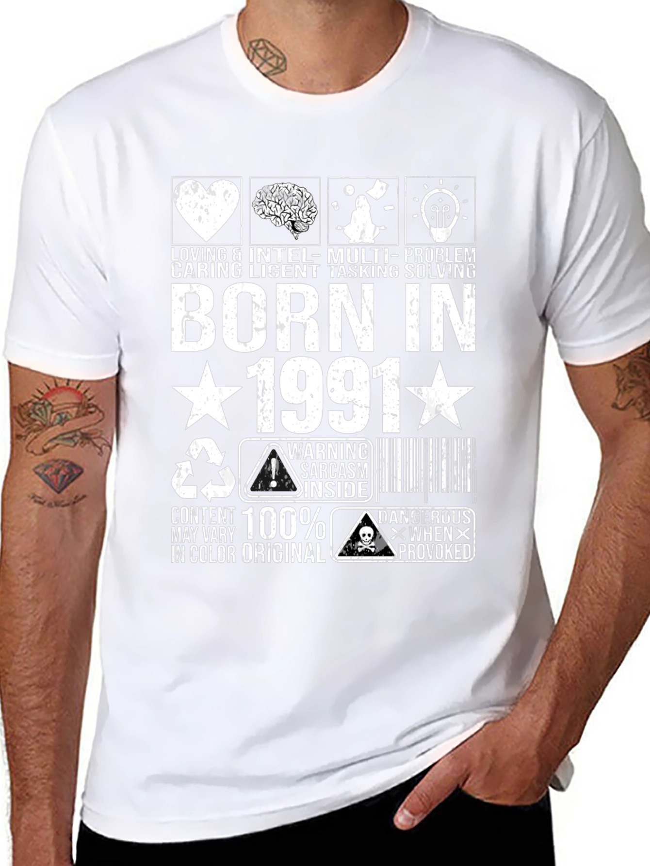 Born in 1991 Graphic T-Shirt