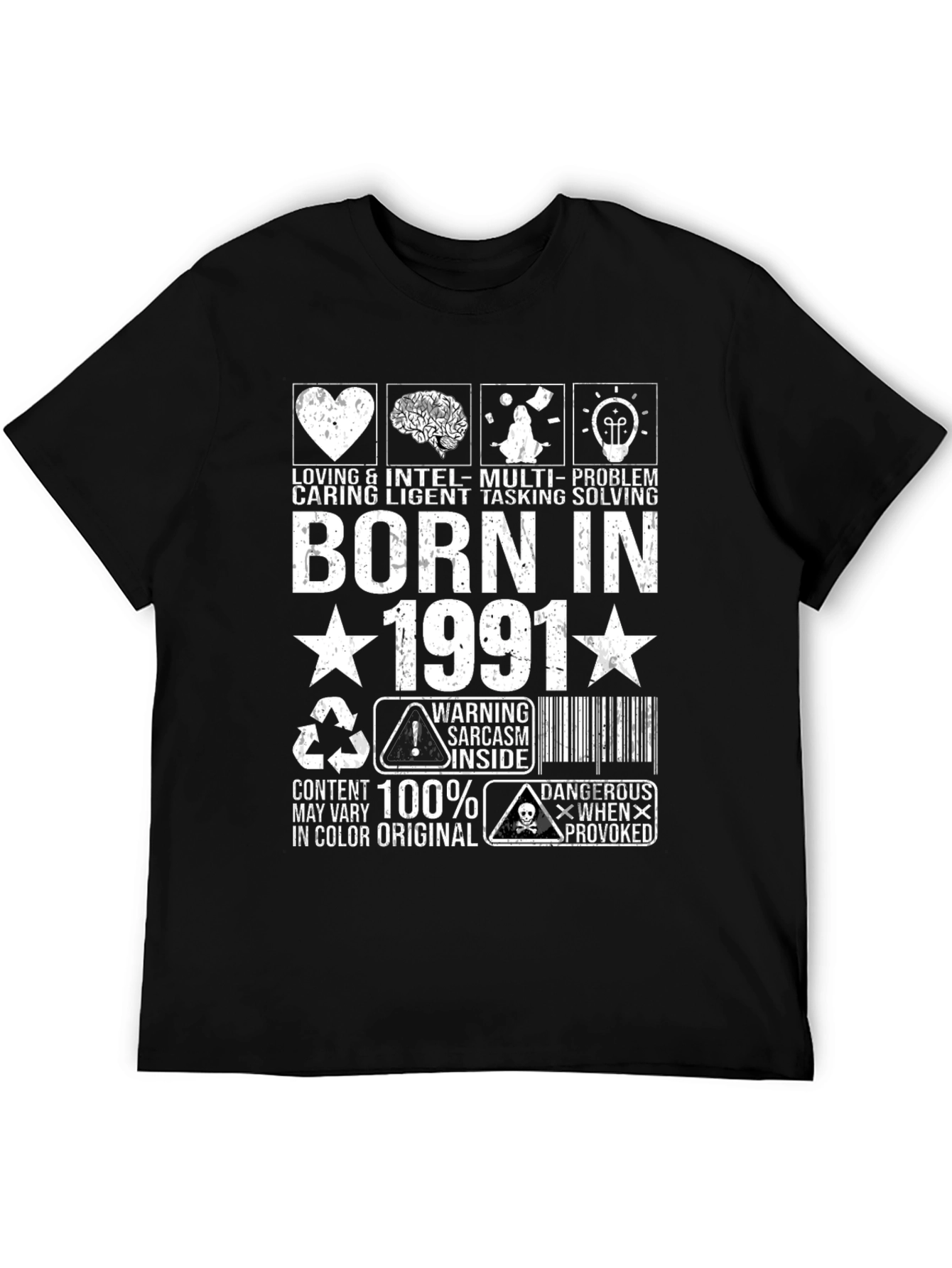 Born in 1991 Graphic T-Shirt