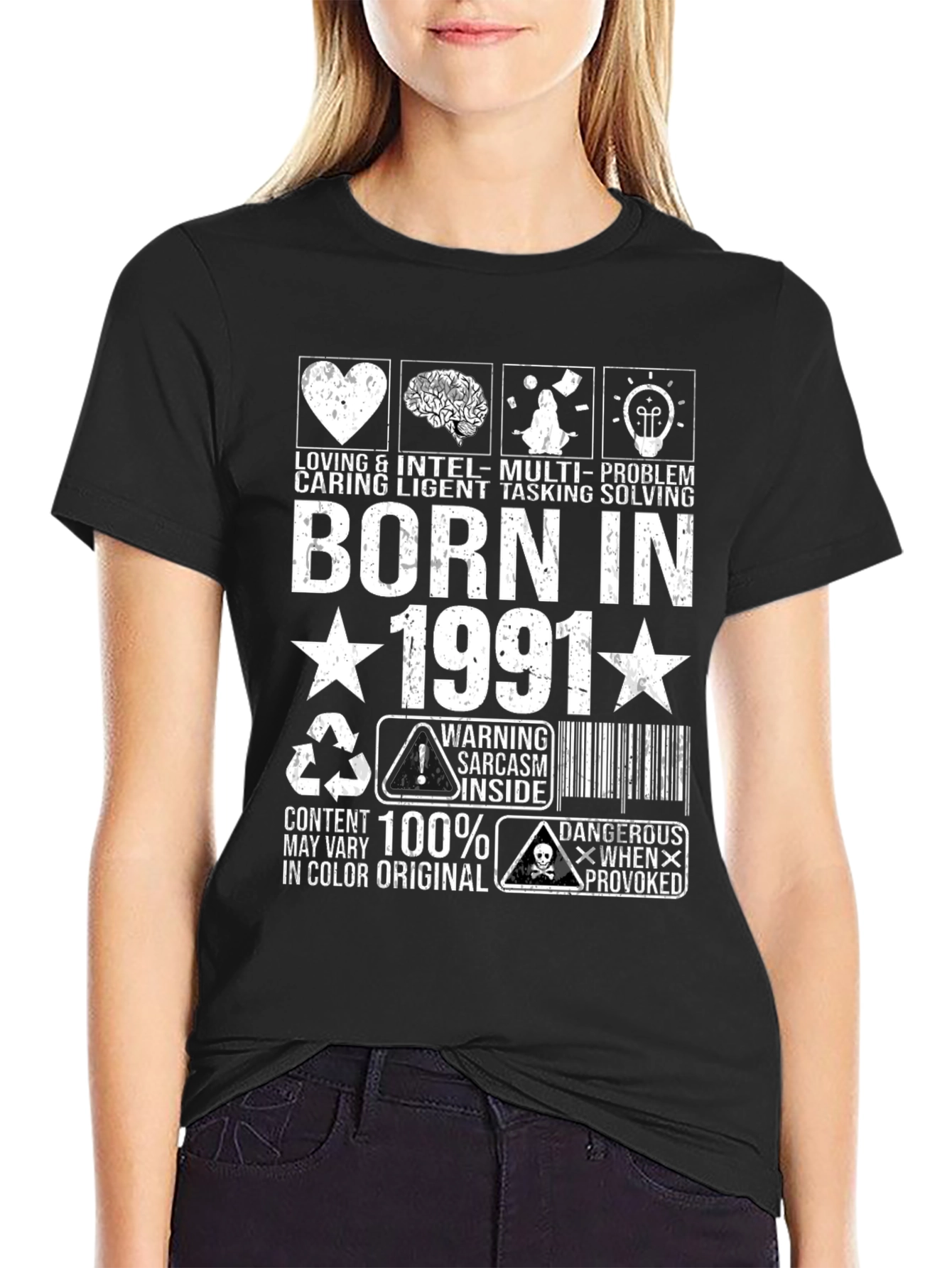 Born in 1991 Graphic T-Shirt
