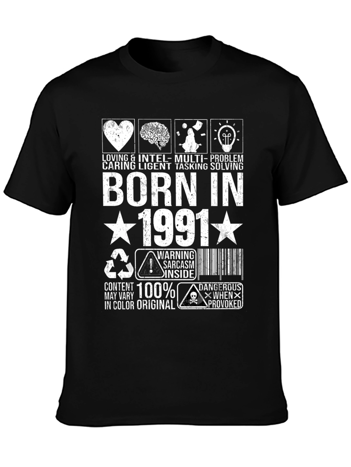 Born in 1991 Graphic T-Shirt
