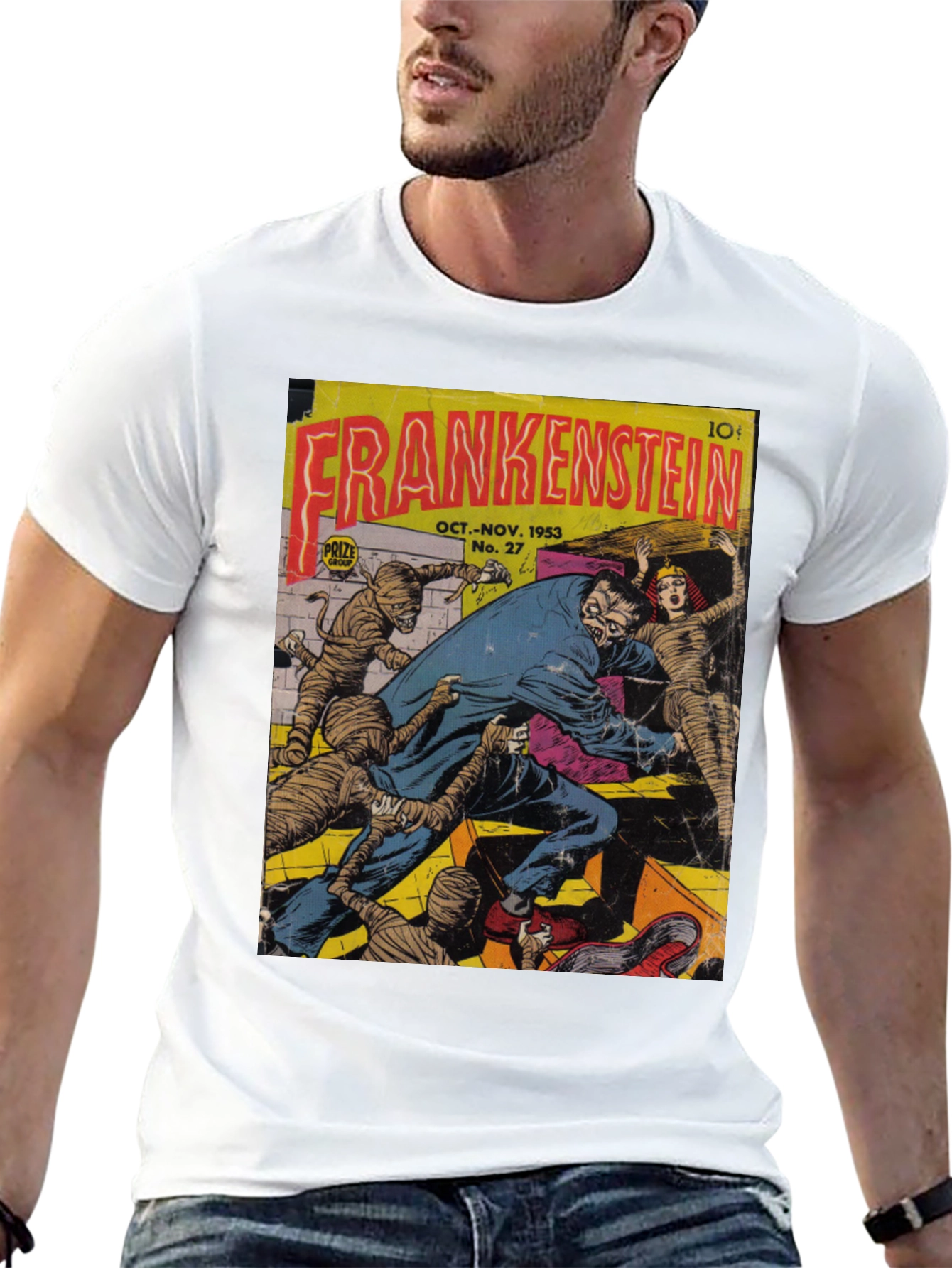 Frankenstein Comic Cover T-Shirt