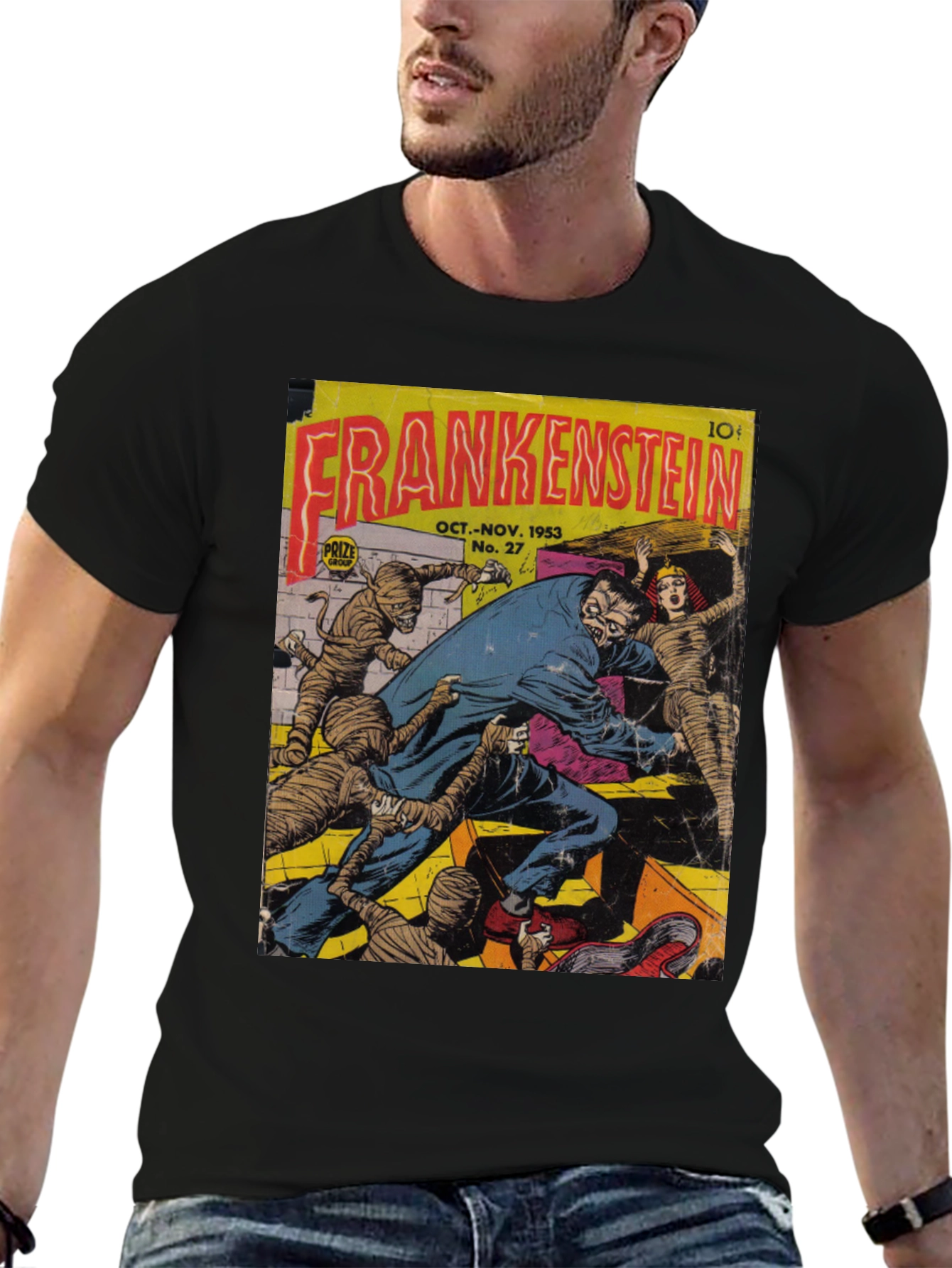 Frankenstein Comic Cover T-Shirt