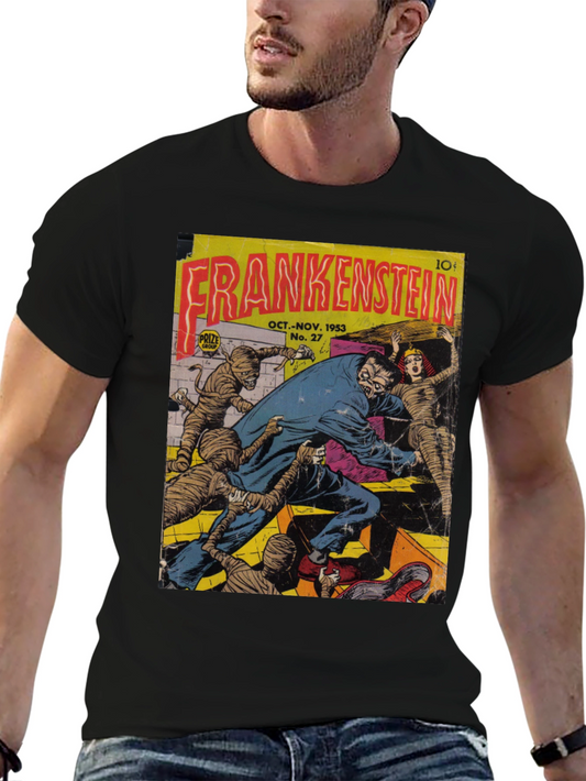 Frankenstein Comic Cover T-Shirt