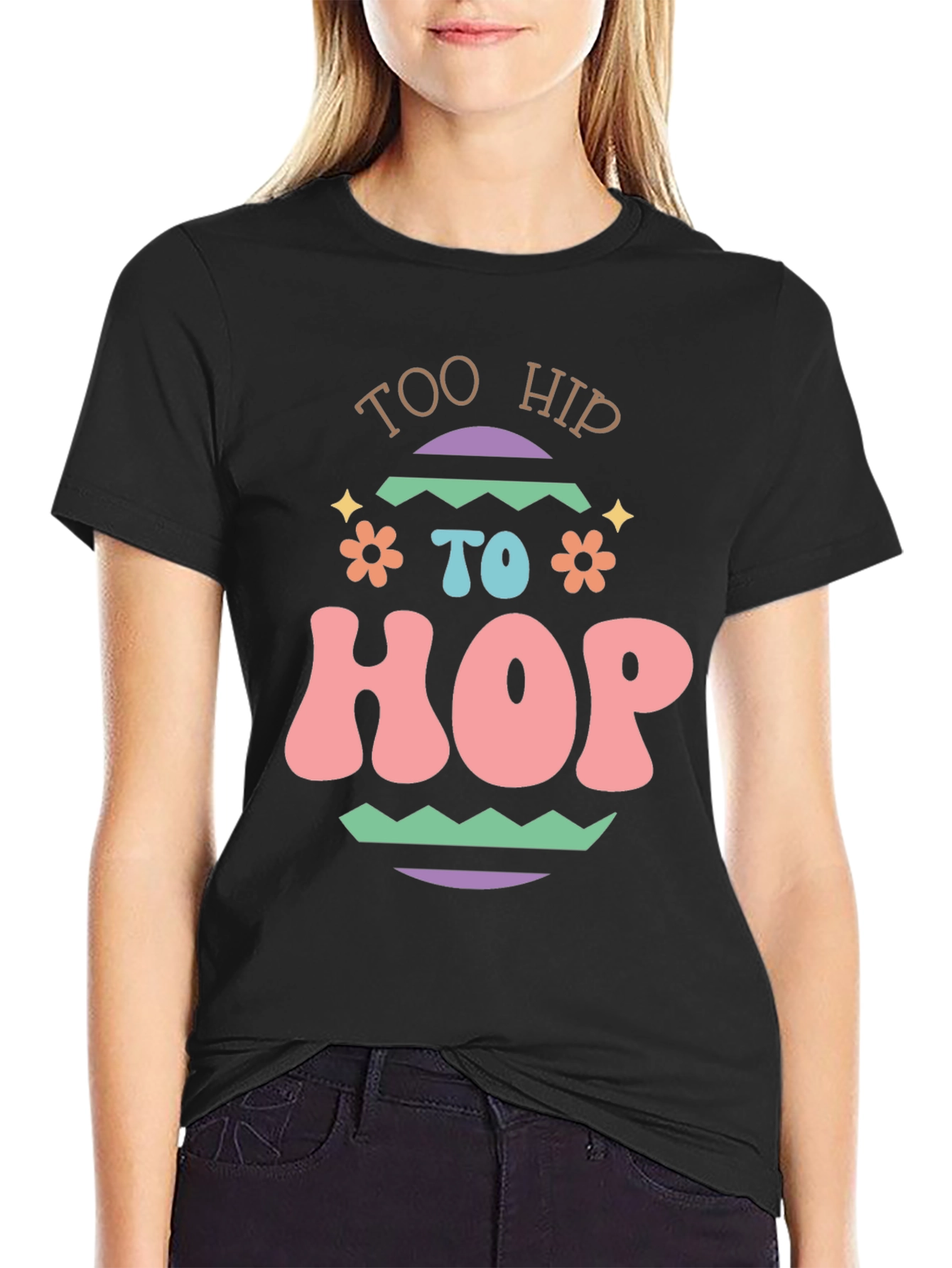 Too Hip to Hop Easter T-Shirt