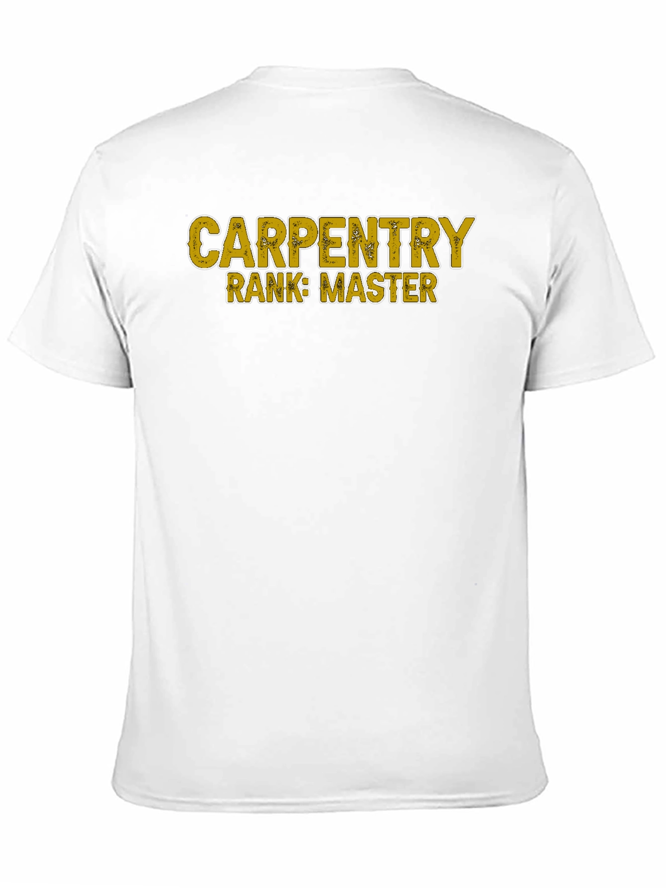 Carpentry Rank Master Black T-Shirt