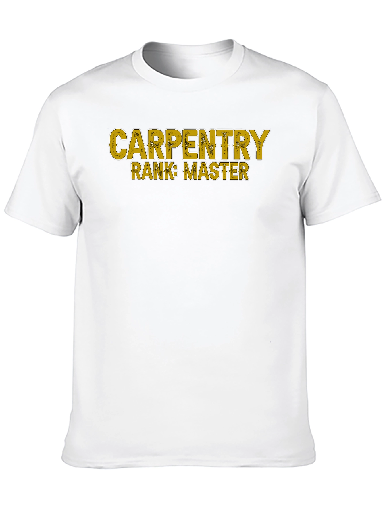 Carpentry Rank Master Black T-Shirt