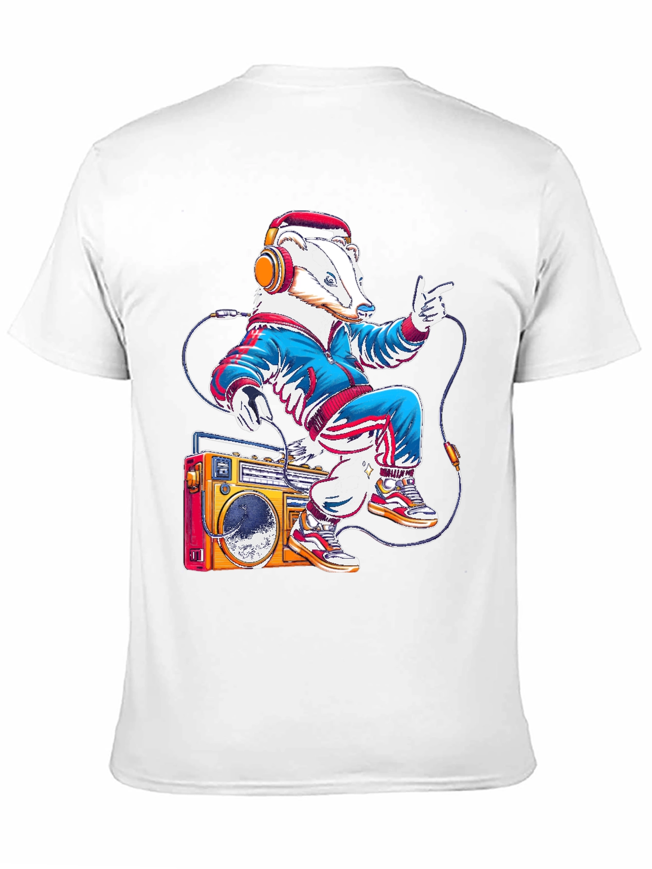 Retro Badger Graphic Tee