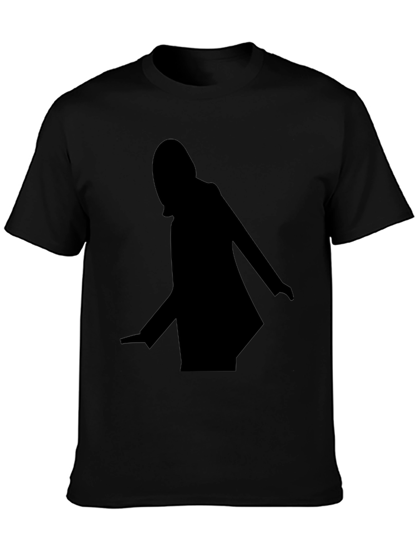 Silhouette Graphic Black T-Shirt