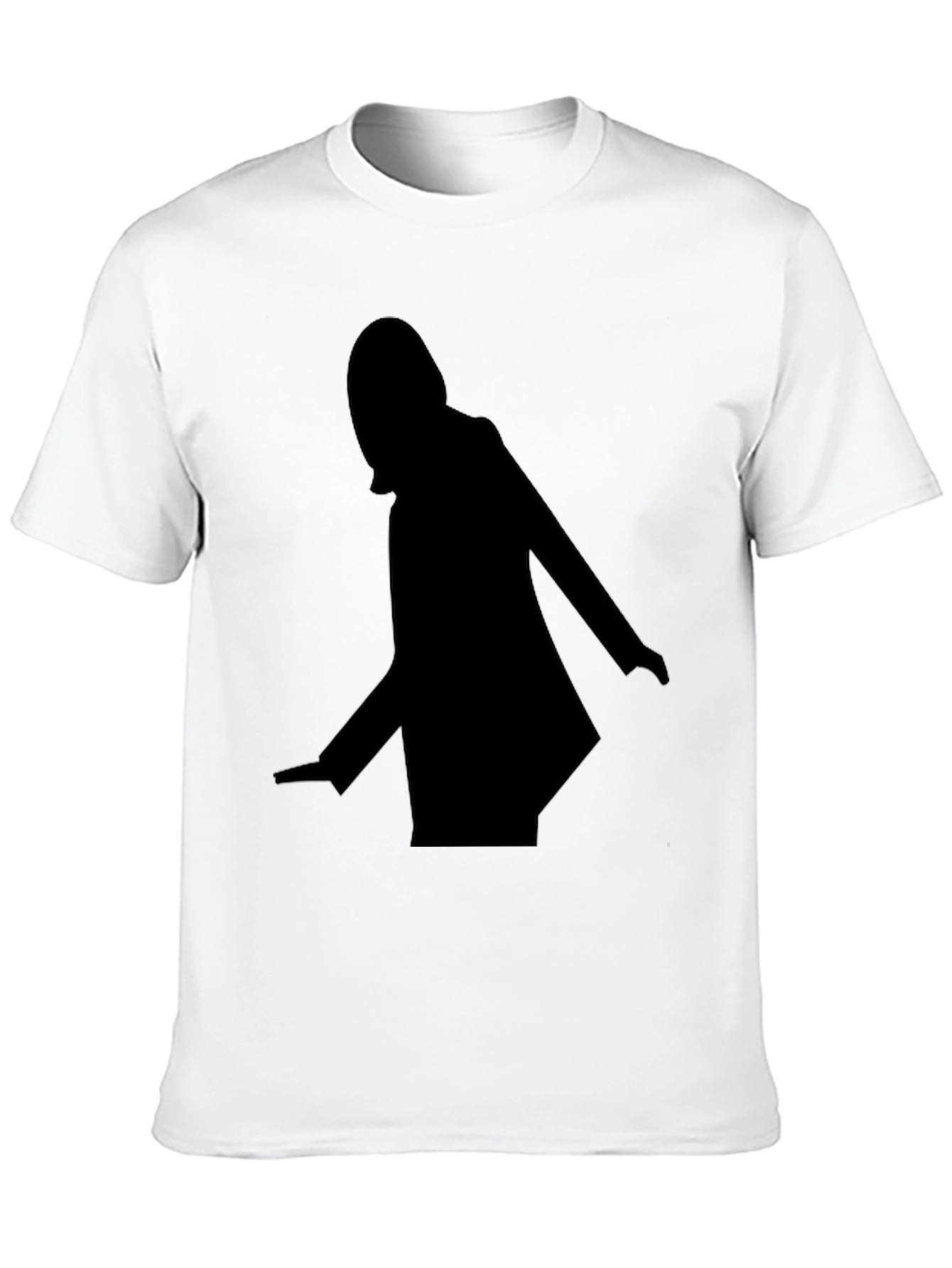 Silhouette Graphic Black T-Shirt