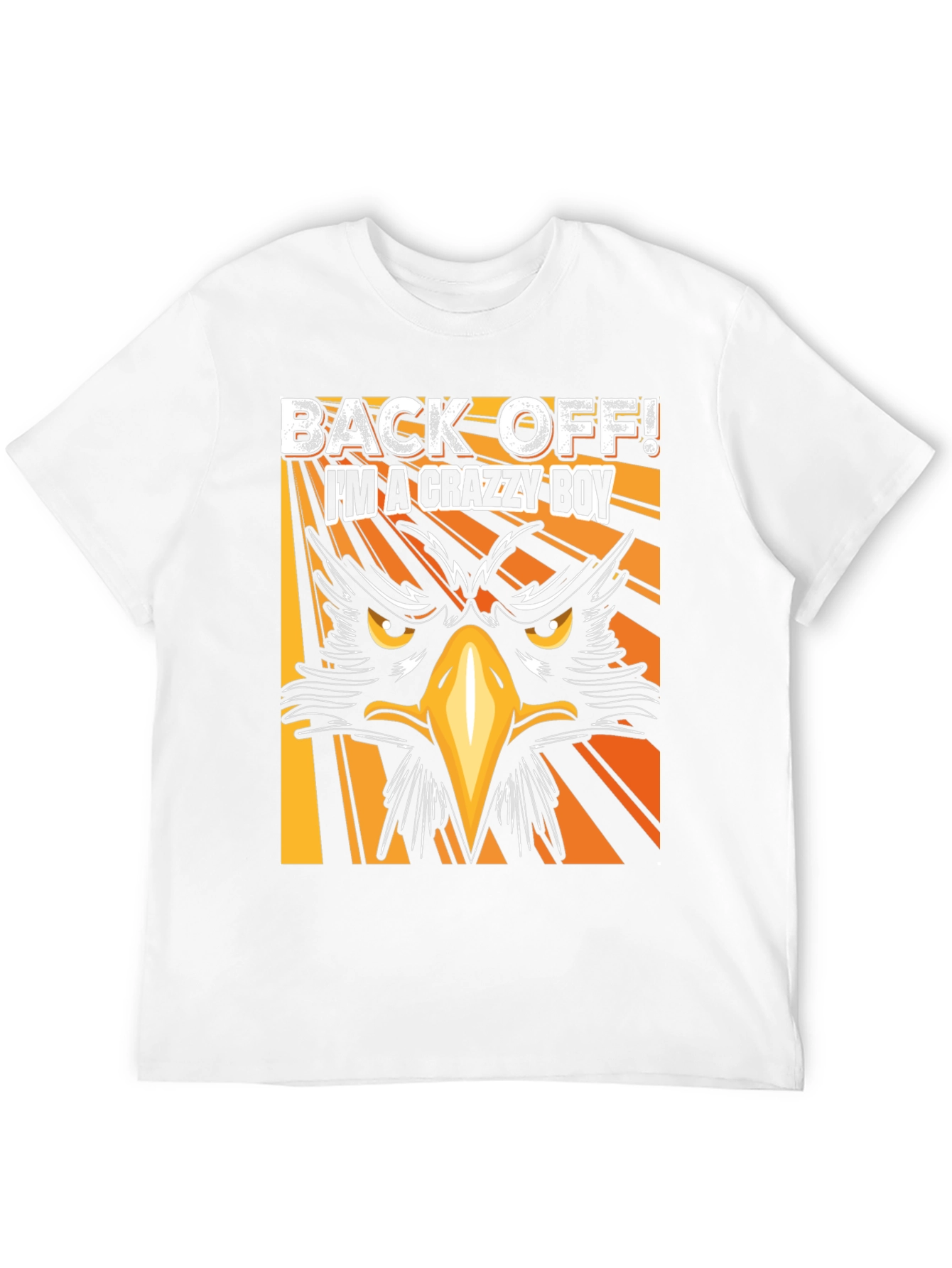 Crazy Boy Graphic T-Shirt - Black Tee