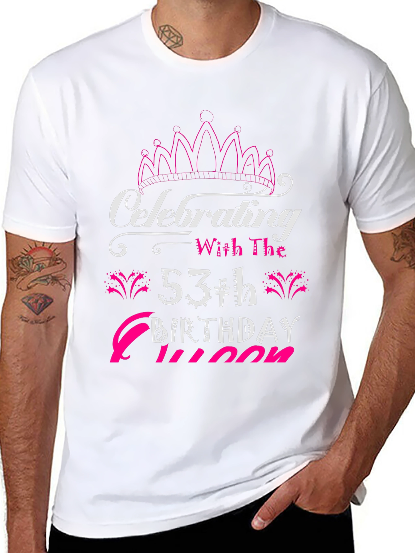53rd Birthday Queen T-Shirt - Celebrate in Style!
