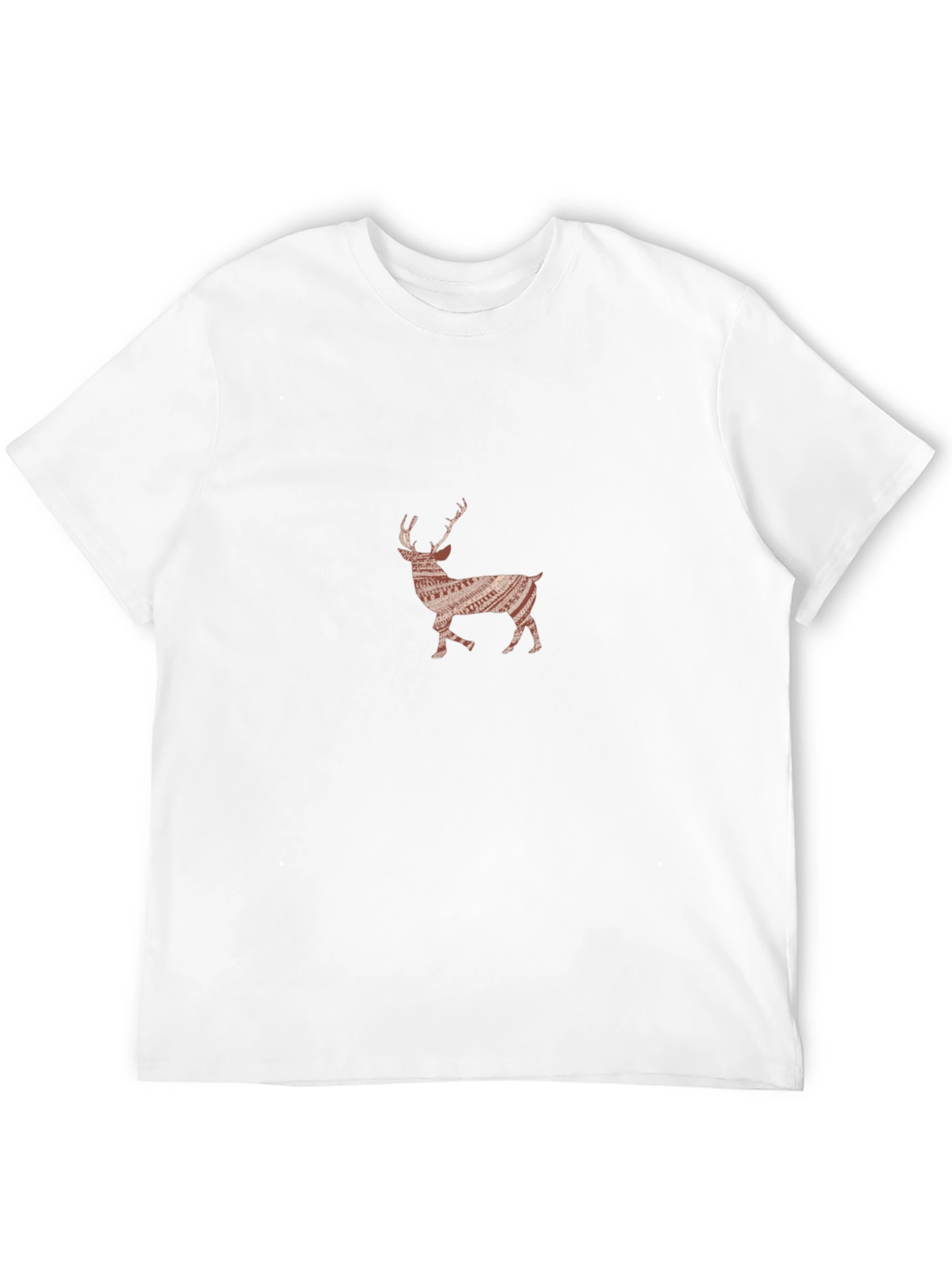 Deer Graphic Black T-Shirt