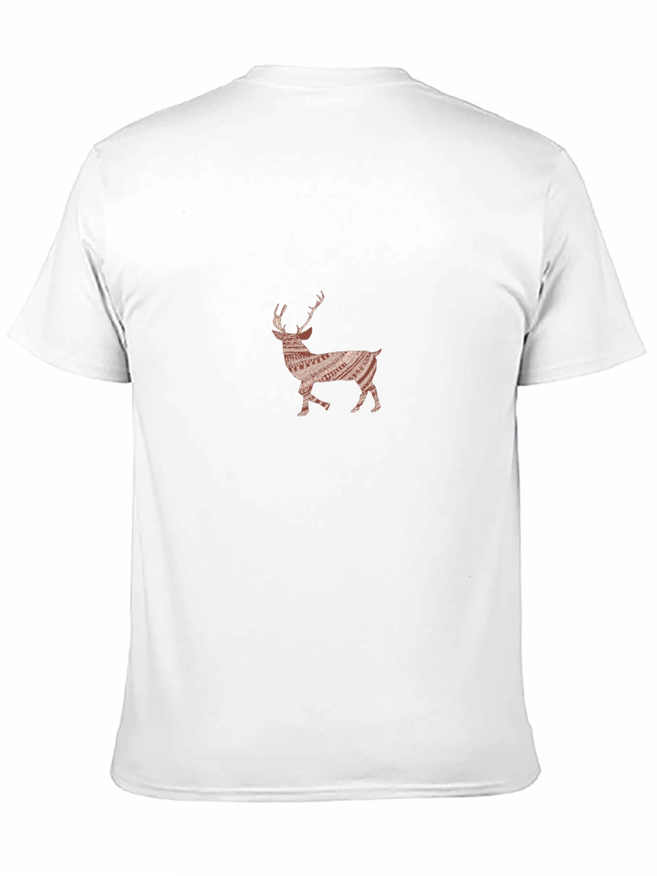 Deer Graphic Black T-Shirt