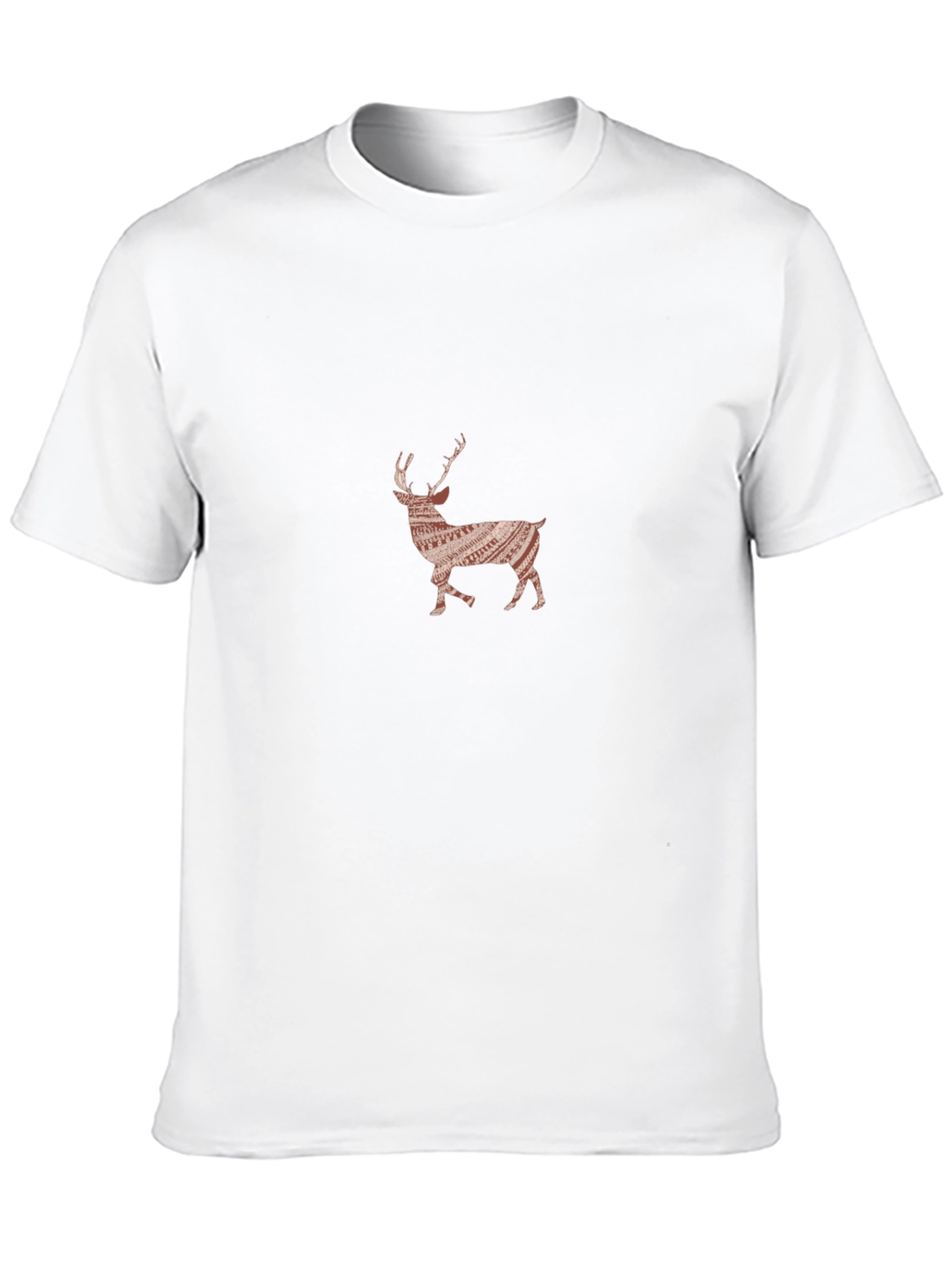 Deer Graphic Black T-Shirt