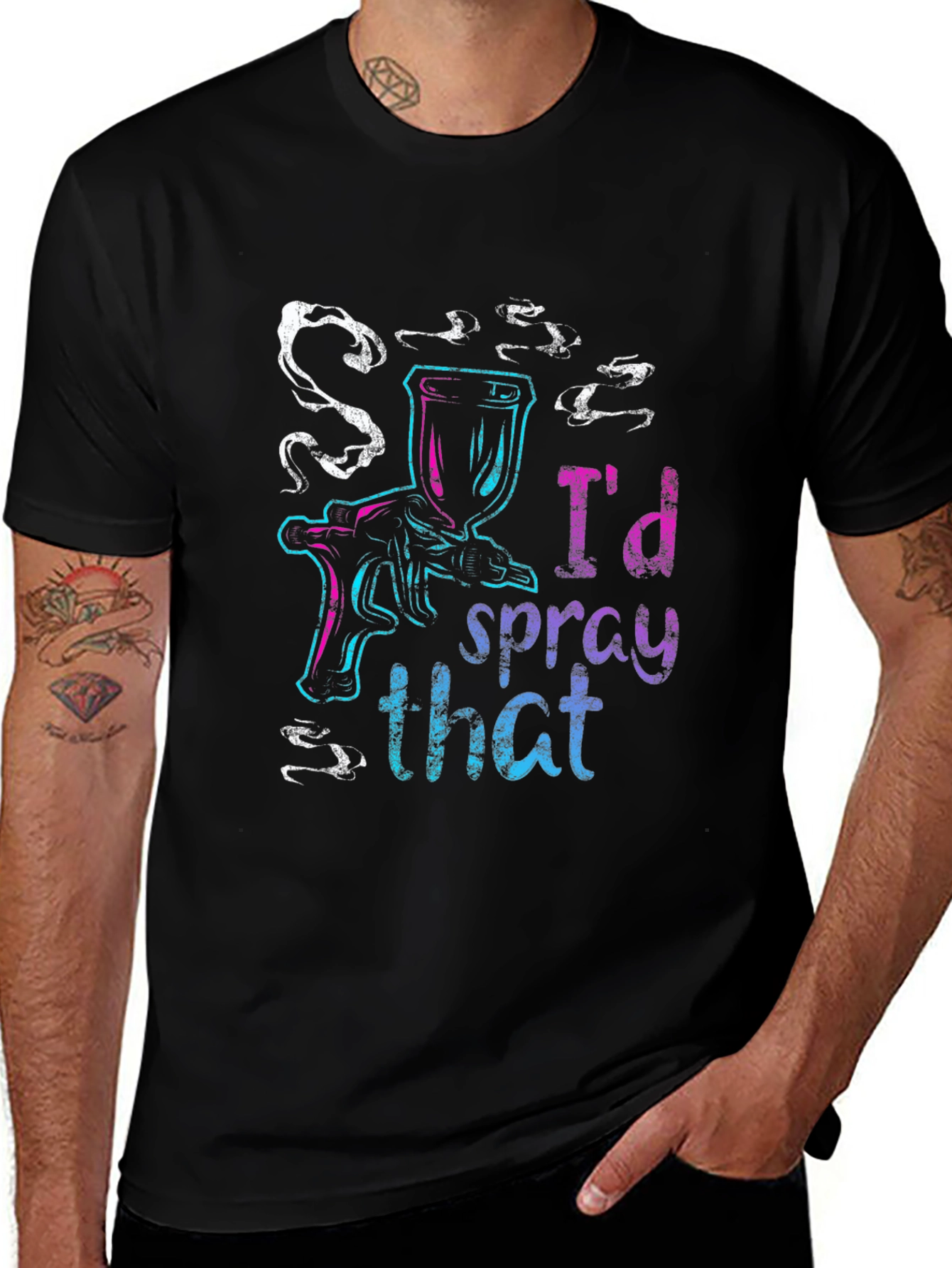 Id Spray That - Funny Painter Graphic Tee