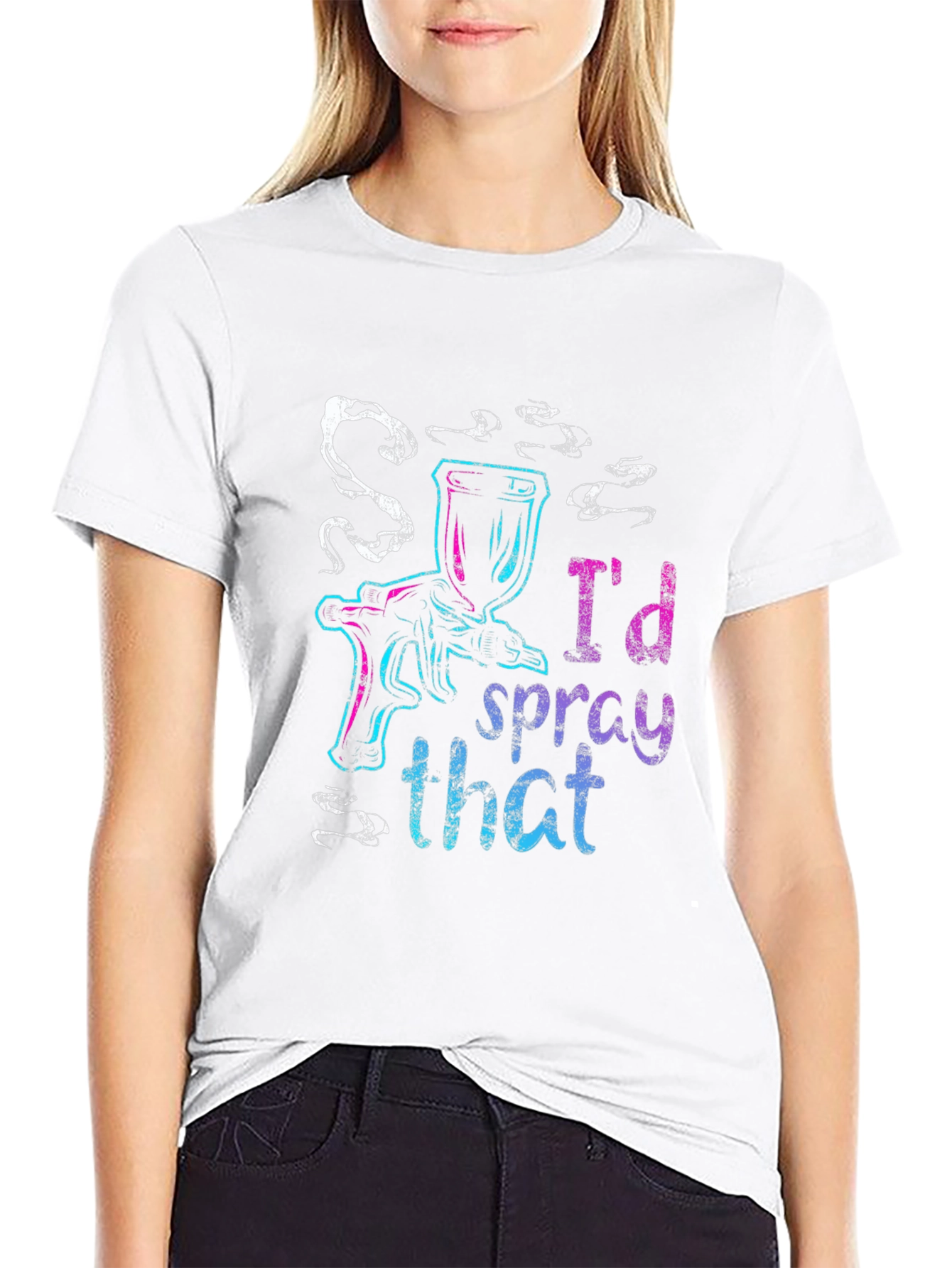 Id Spray That - Funny Painter Graphic Tee