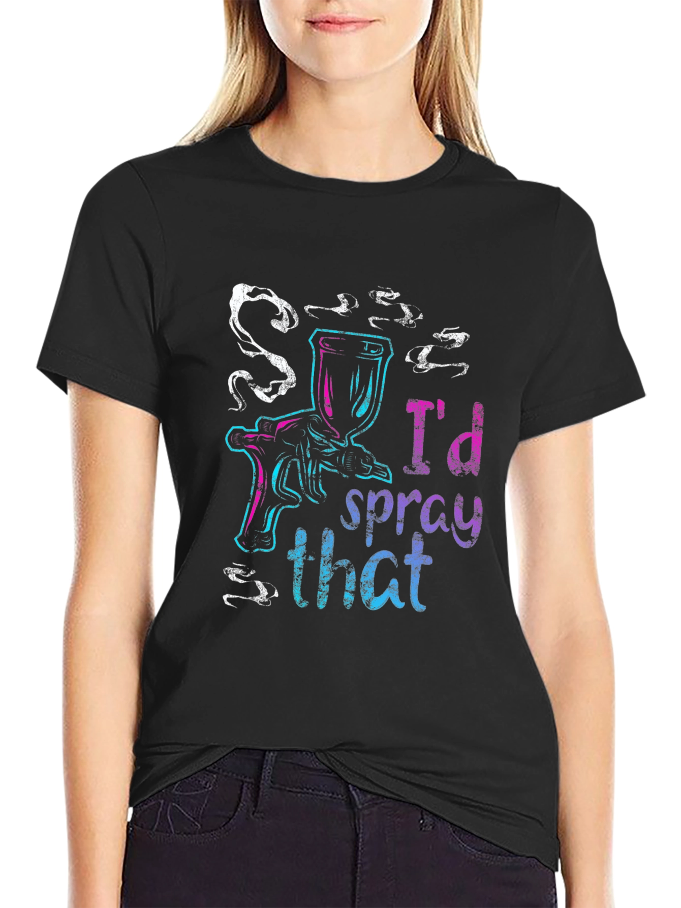 Id Spray That - Funny Painter Graphic Tee