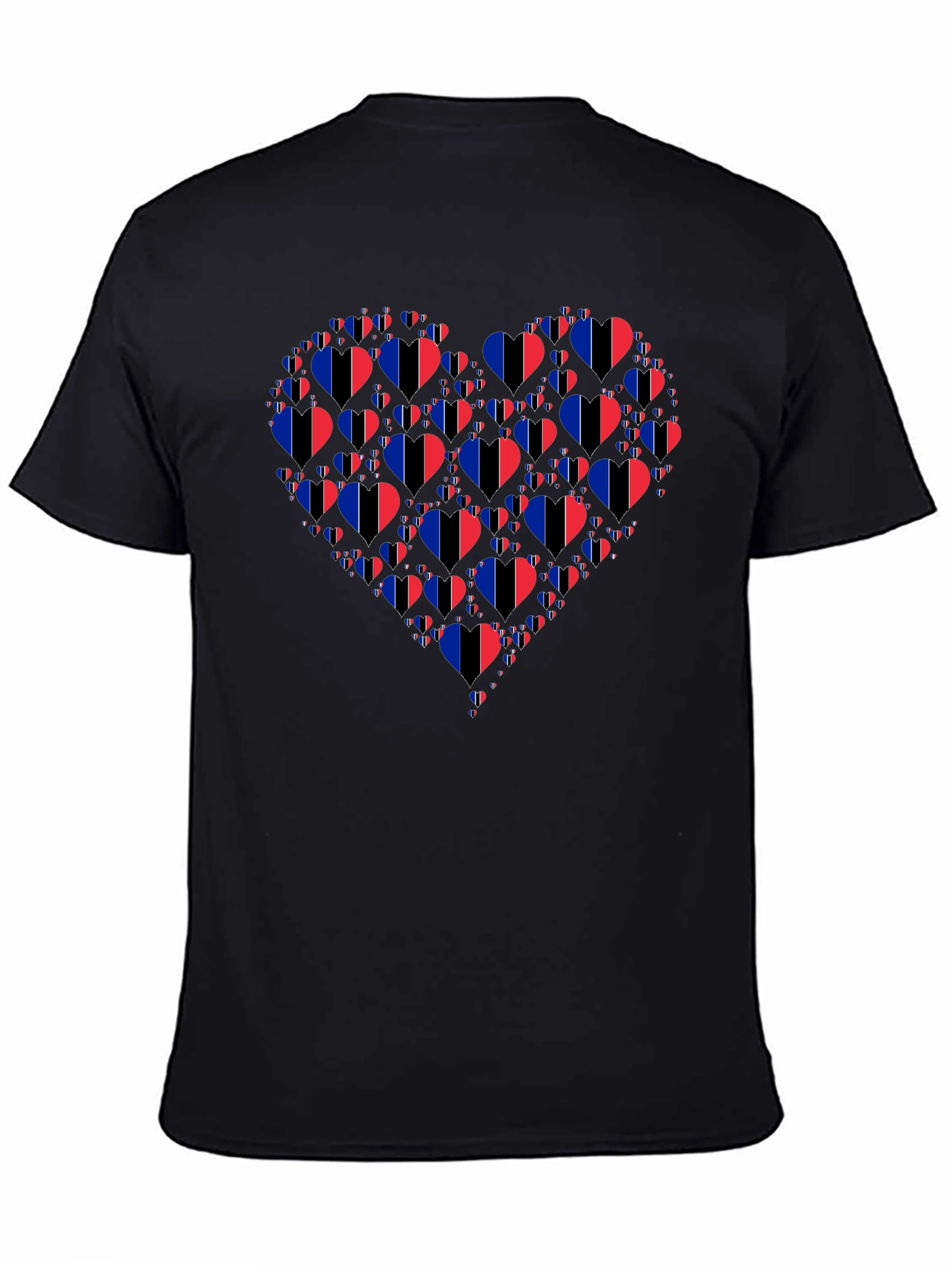 Heart of Flags T-Shirt - Unique Graphic Tee