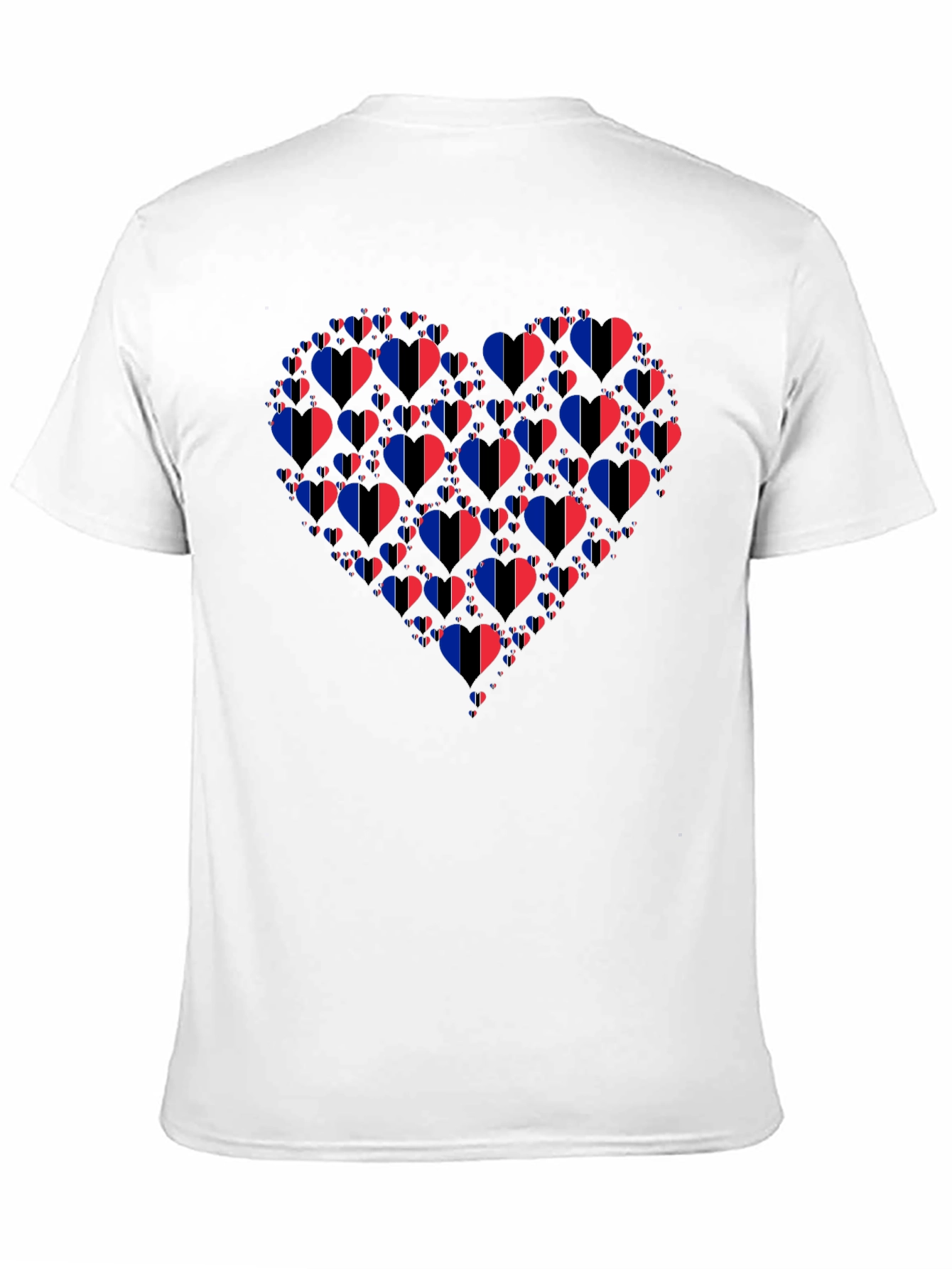 Heart of Flags T-Shirt - Unique Graphic Tee