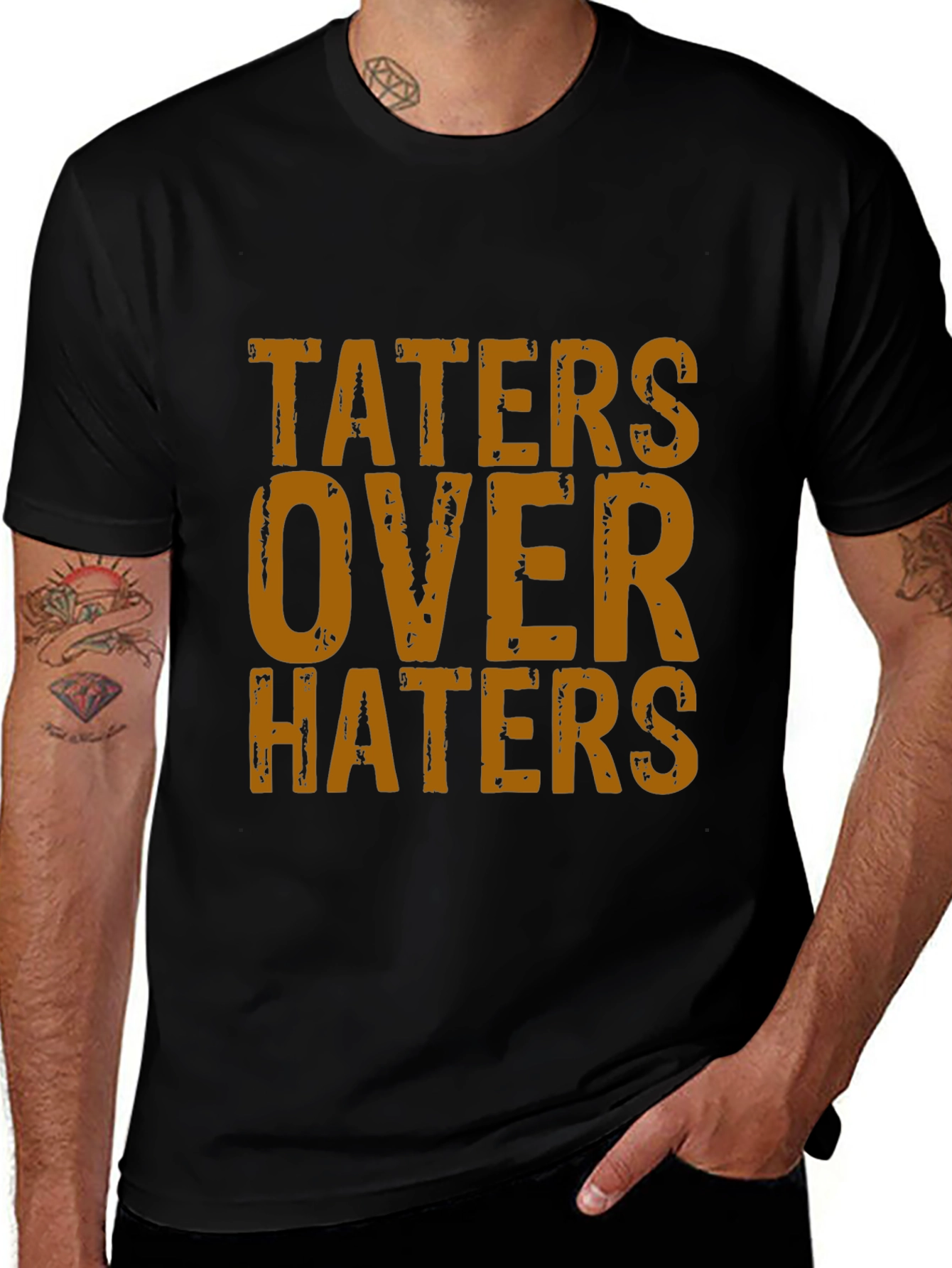Taters Over Haters Graphic T-Shirt