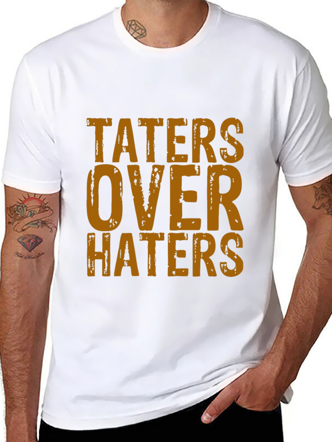 Taters Over Haters Graphic T-Shirt