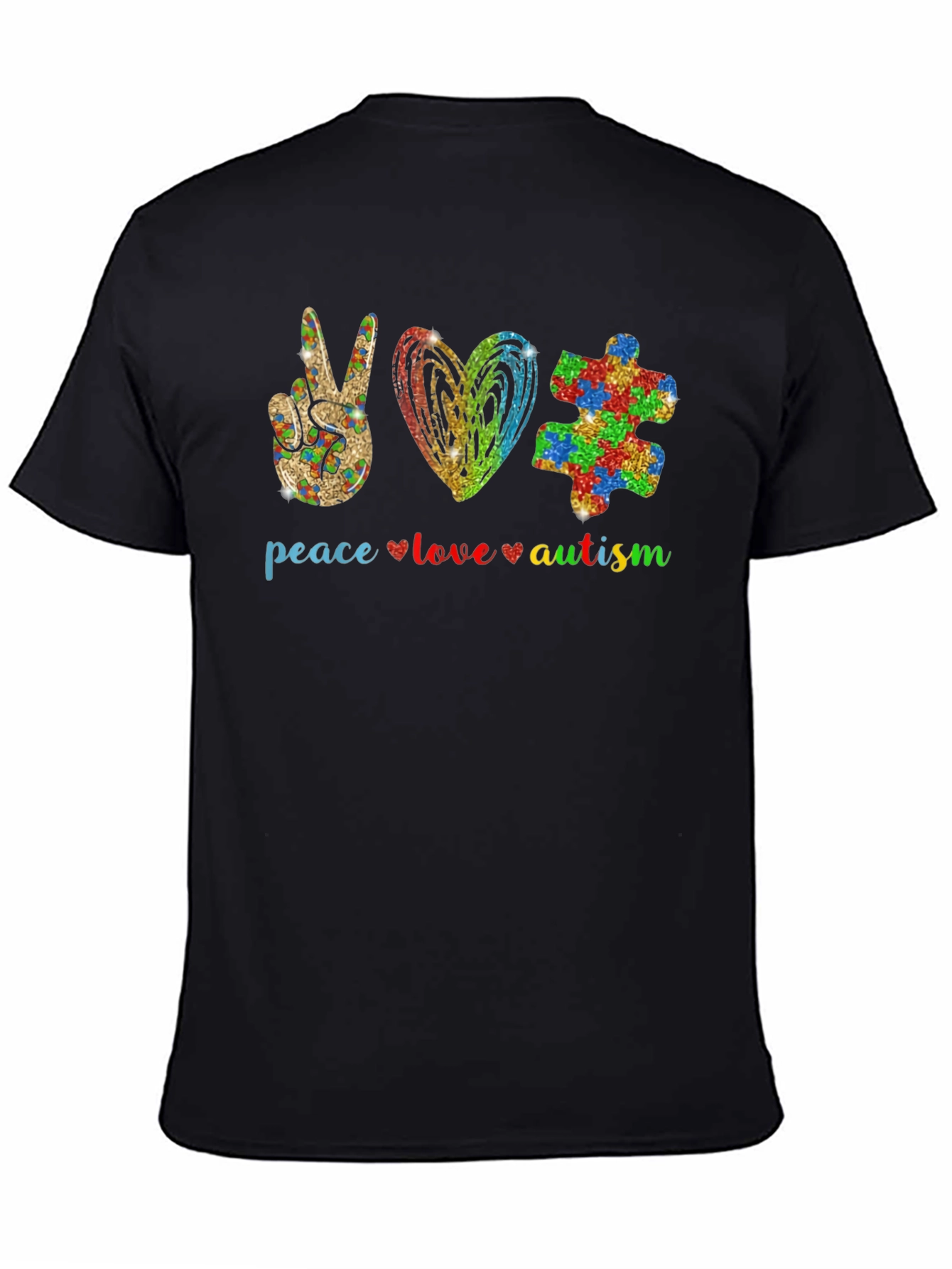 Peace Love Autism T-Shirt