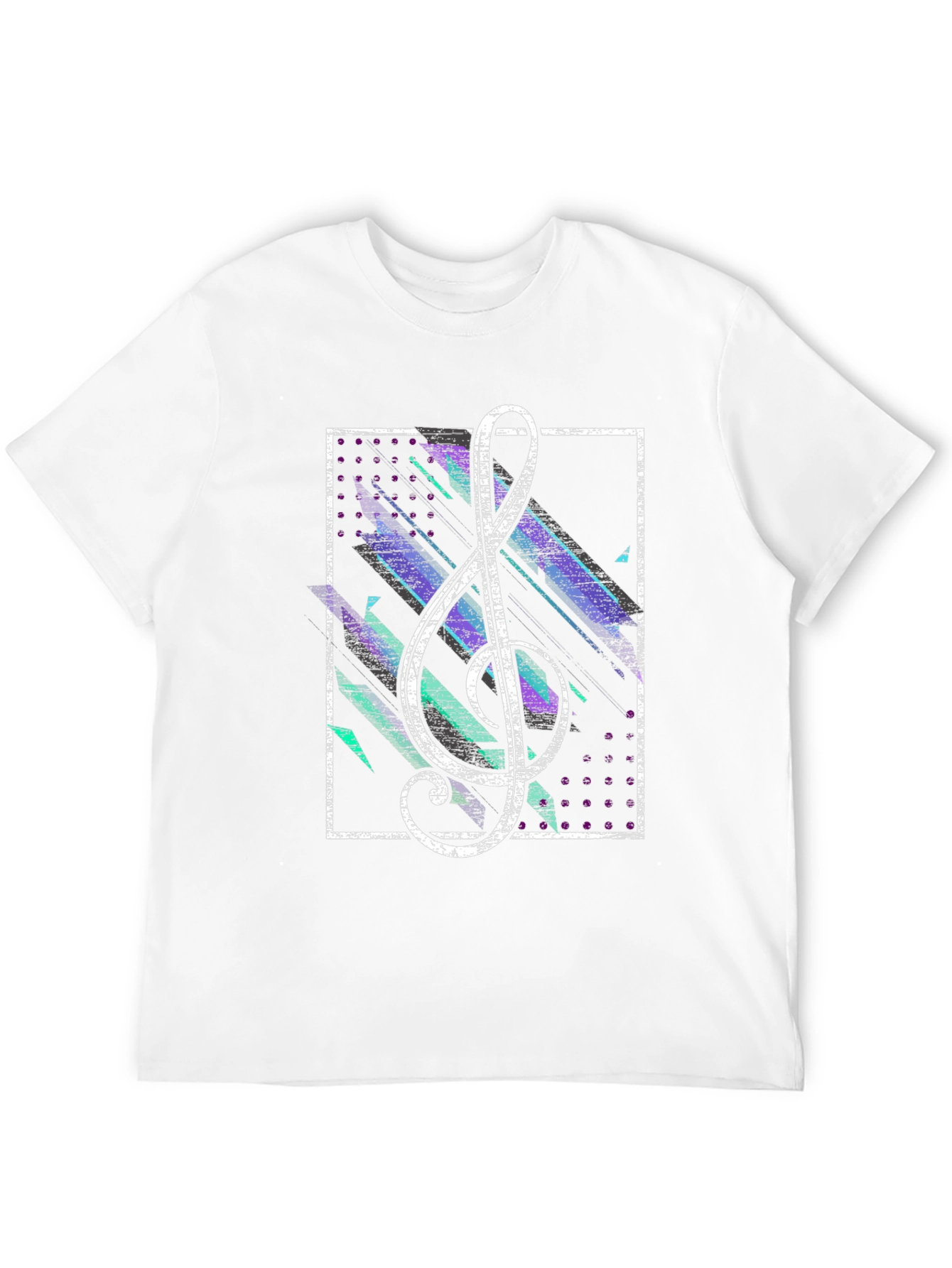 Treble Clef Graphic Tee - Music Lovers T-Shirt