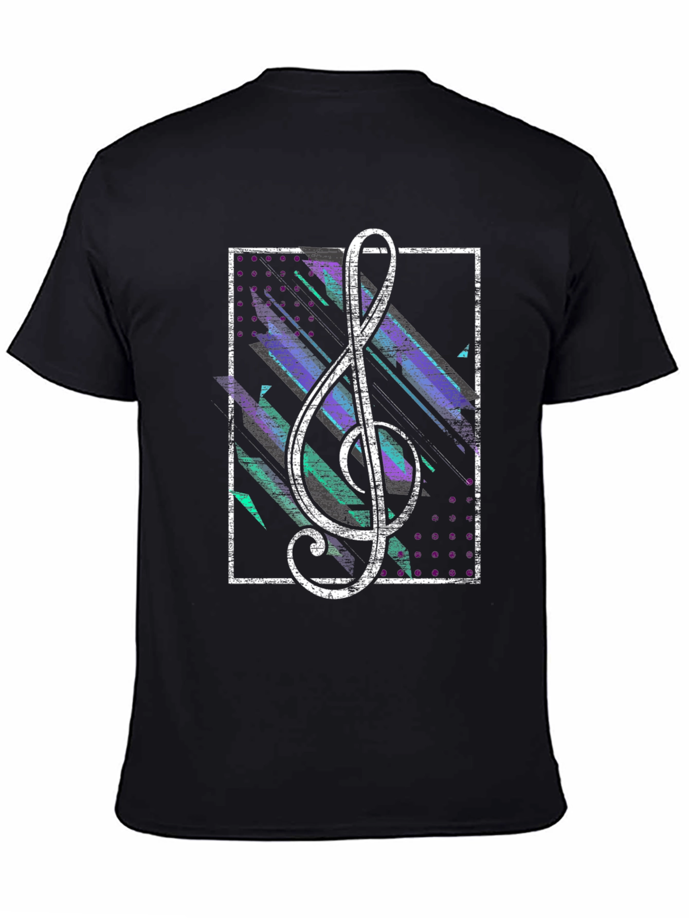 Treble Clef Graphic Tee - Music Lovers T-Shirt