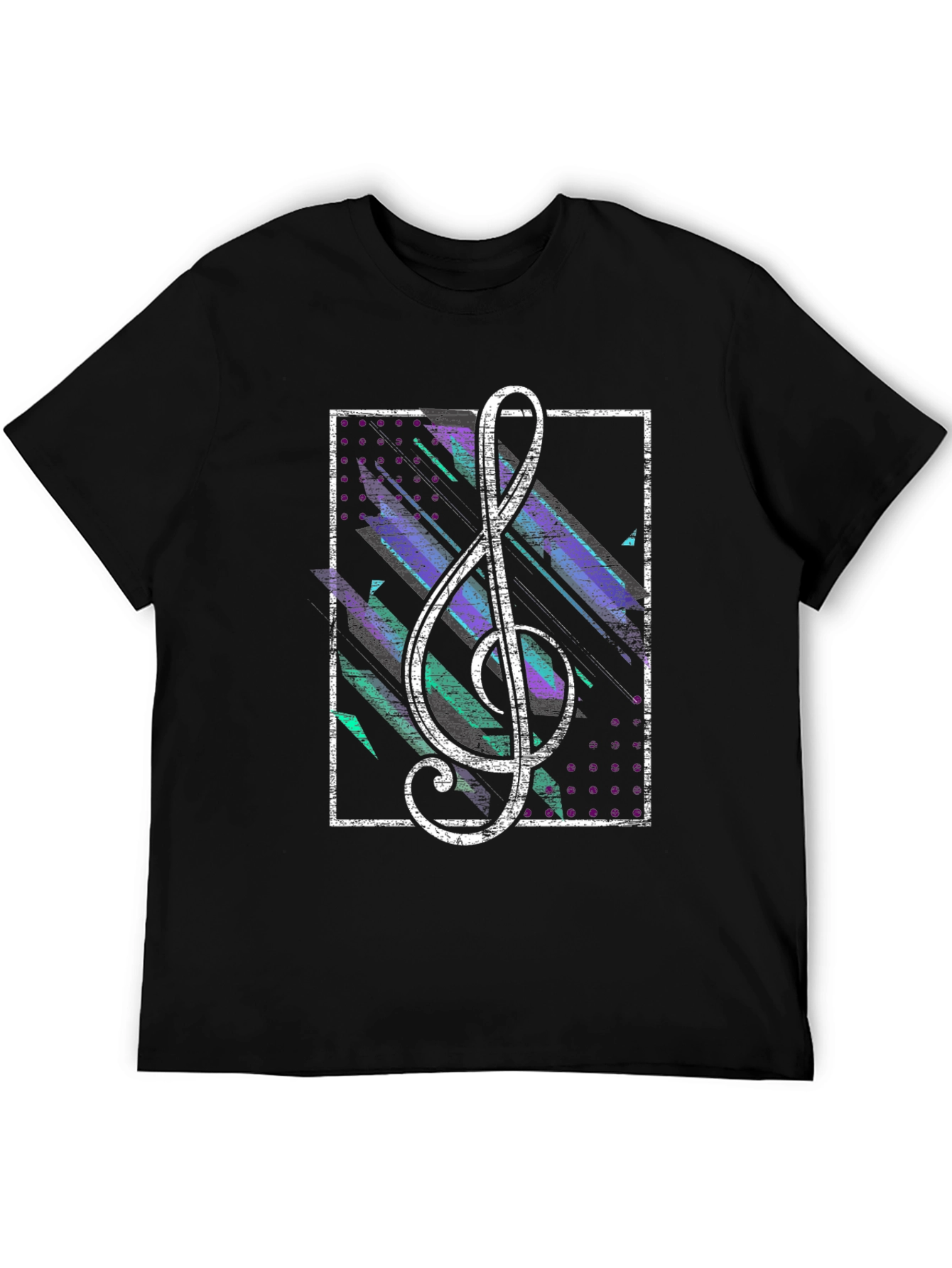 Treble Clef Graphic Tee - Music Lovers T-Shirt