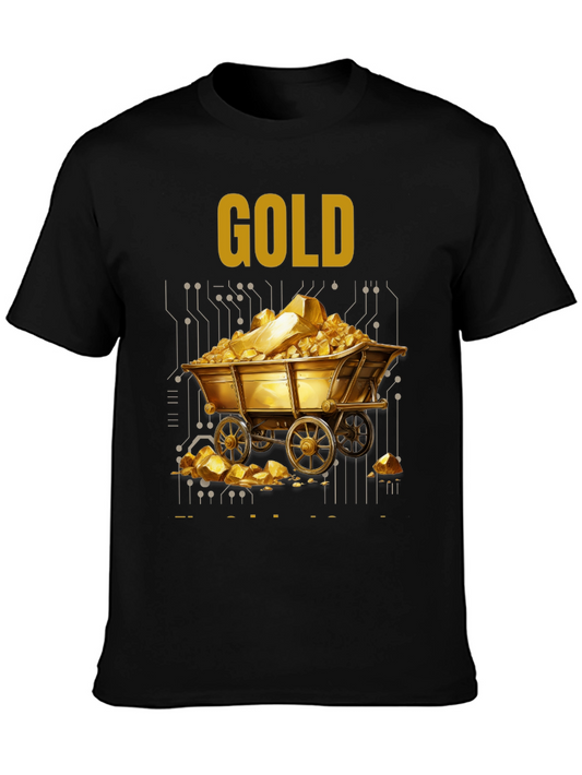 Gold Mine Cart Graphic Tee