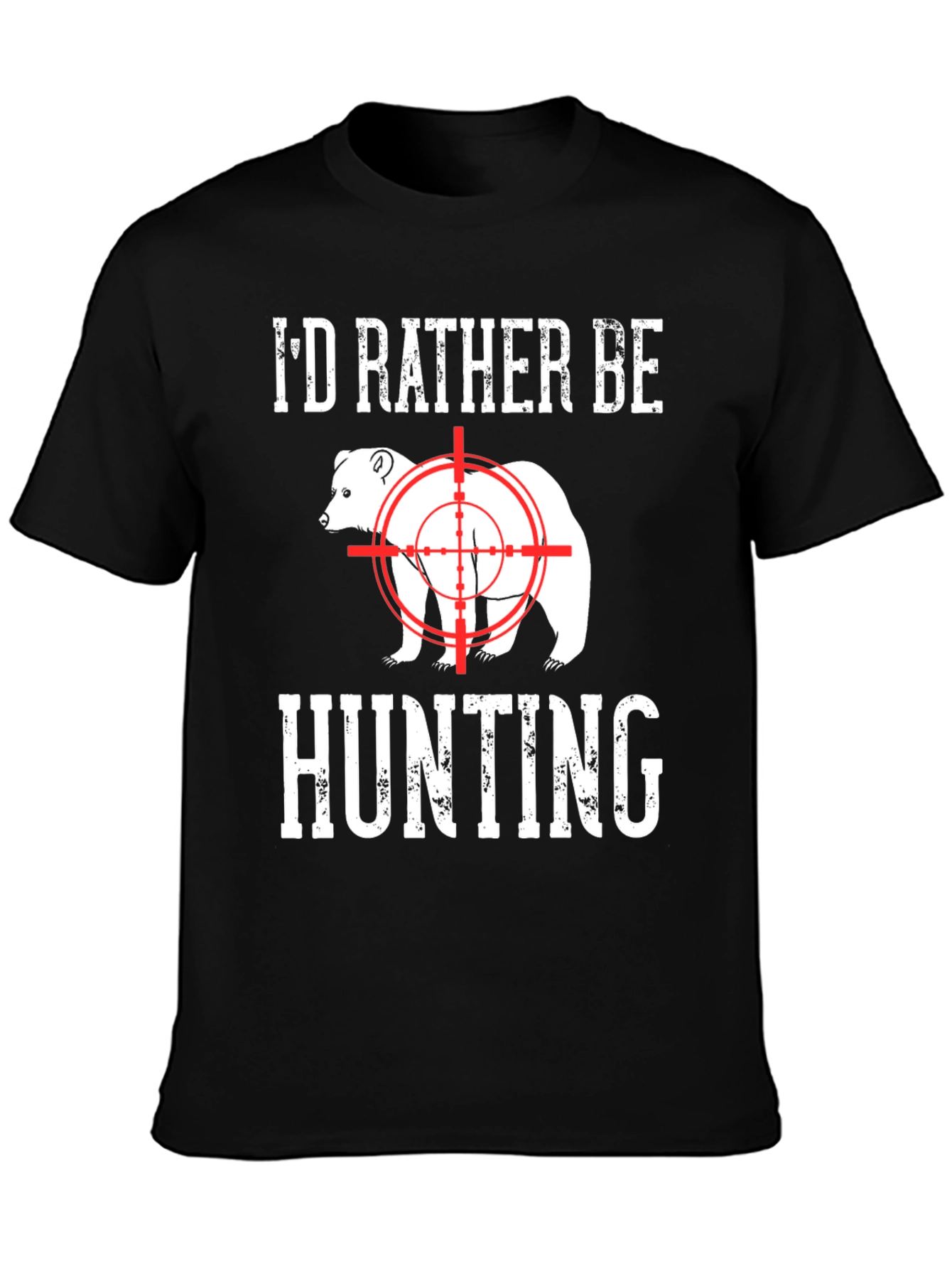 Hunting Bear Graphic Tee