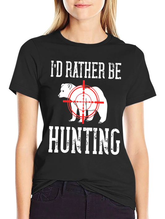 Hunting Bear Graphic Tee