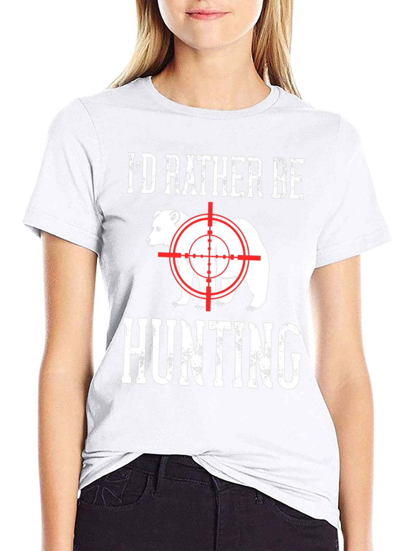 Hunting Bear Graphic Tee